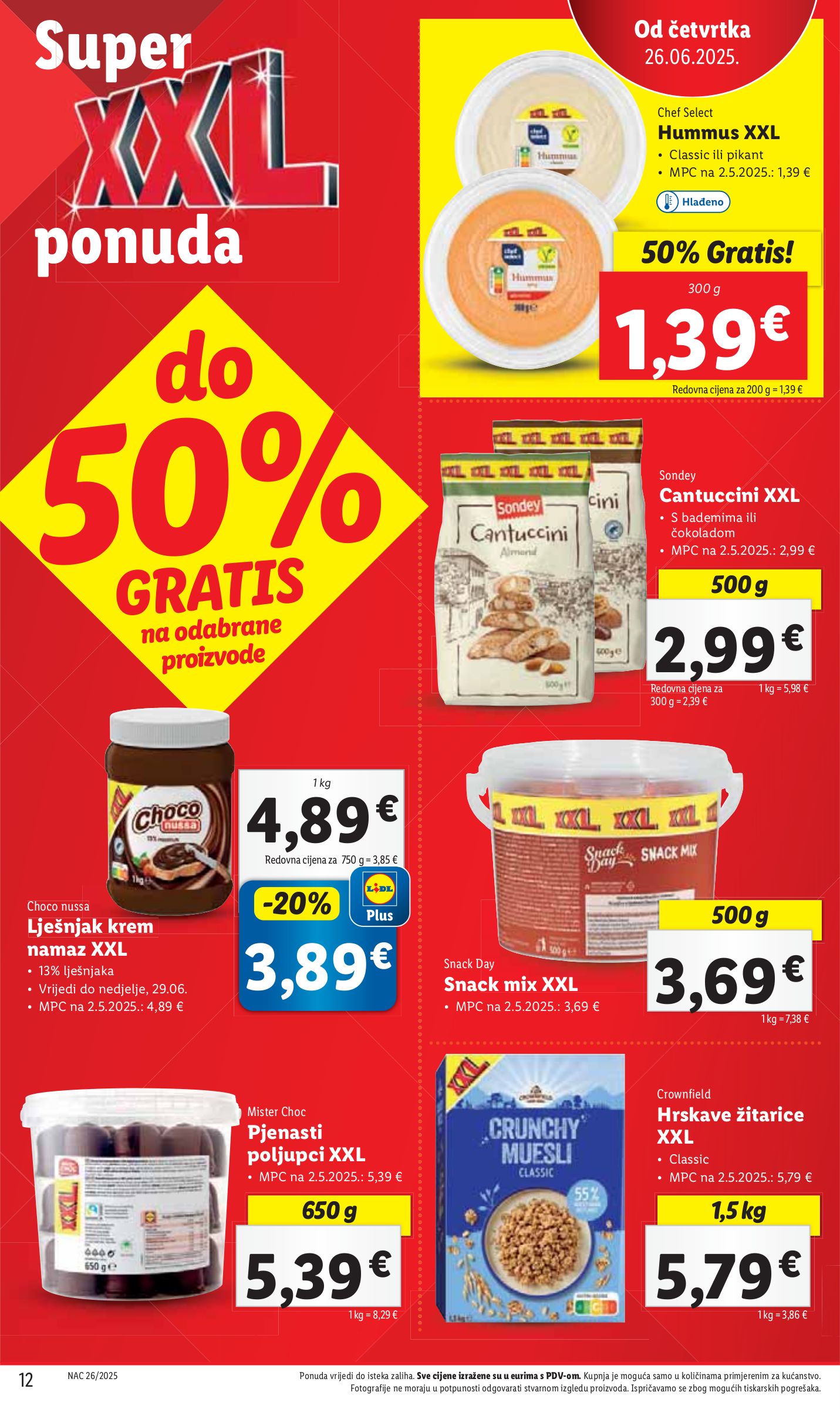 lidl - Prelistajte katalog Lidl, vrijedi od 26.06. do 29.06. - page: 12 lidl - Prelistajte katalog Lidl, vrijedi od 26.06. do 29.06. - page: 12