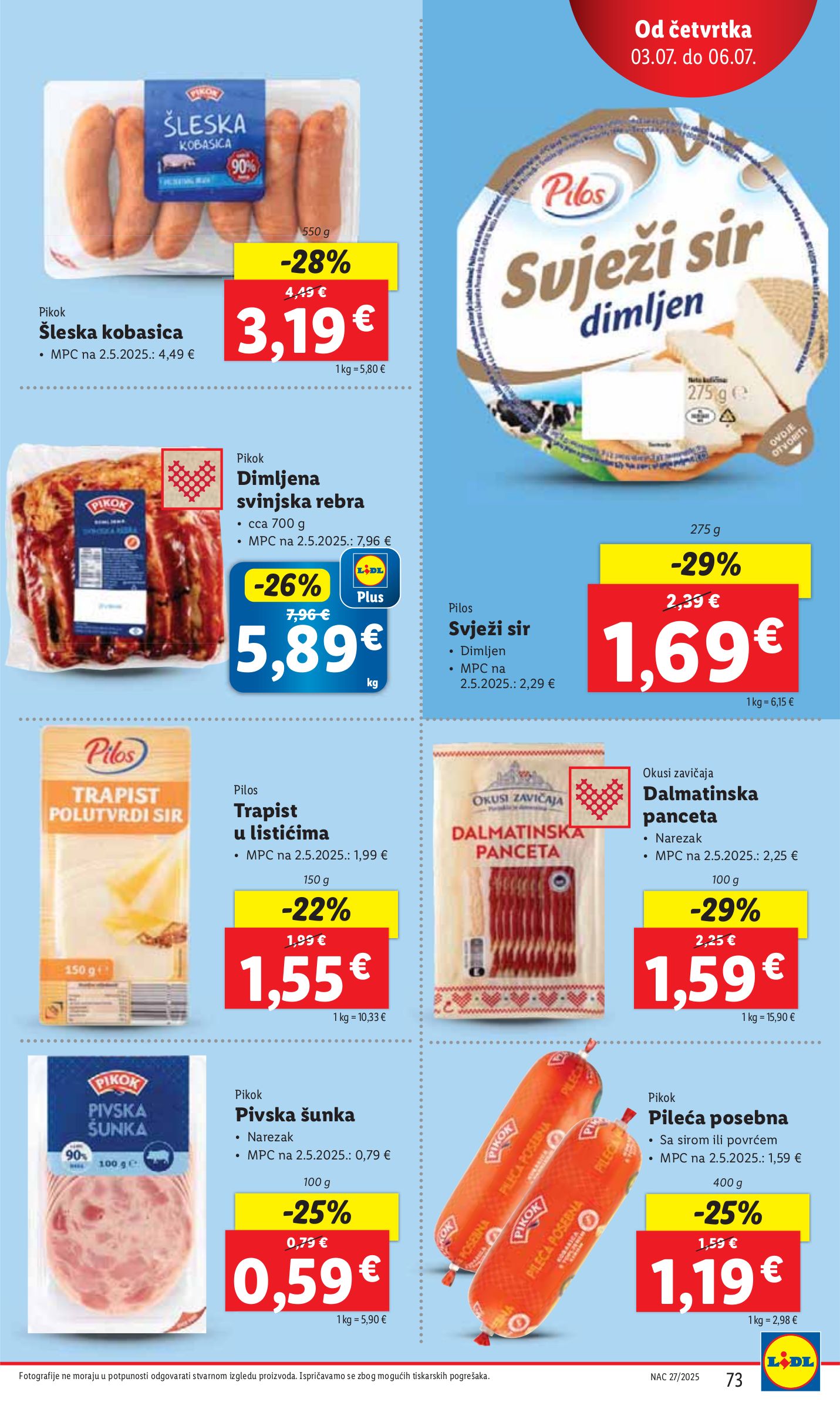 lidl - Prelistajte katalog Lidl, vrijedi od 30.06. do 06.07. - page: 73 lidl - Prelistajte katalog Lidl, vrijedi od 30.06. do 06.07. - page: 73