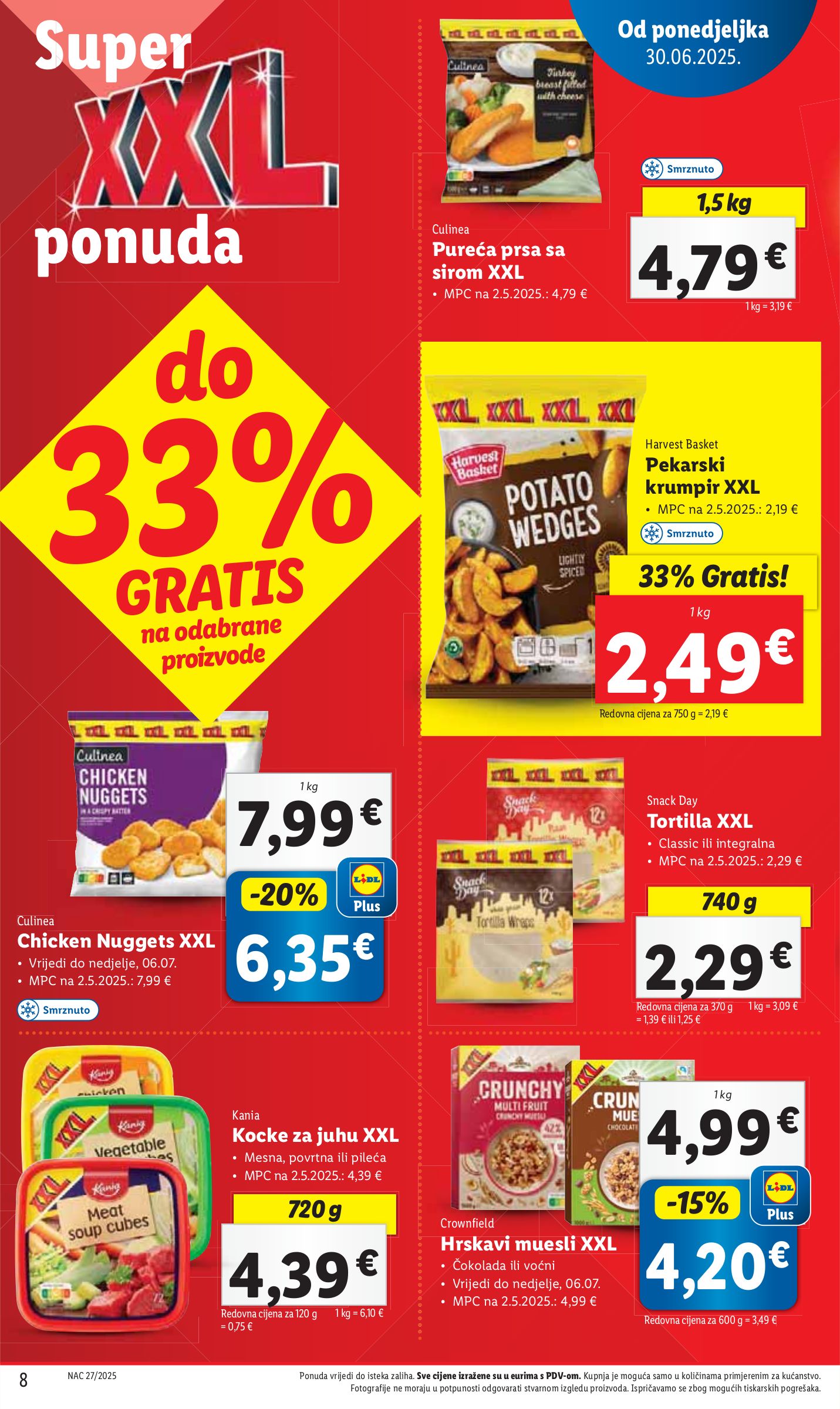 lidl - Prelistajte katalog Lidl, vrijedi od 30.06. do 06.07. - page: 8 lidl - Prelistajte katalog Lidl, vrijedi od 30.06. do 06.07. - page: 8