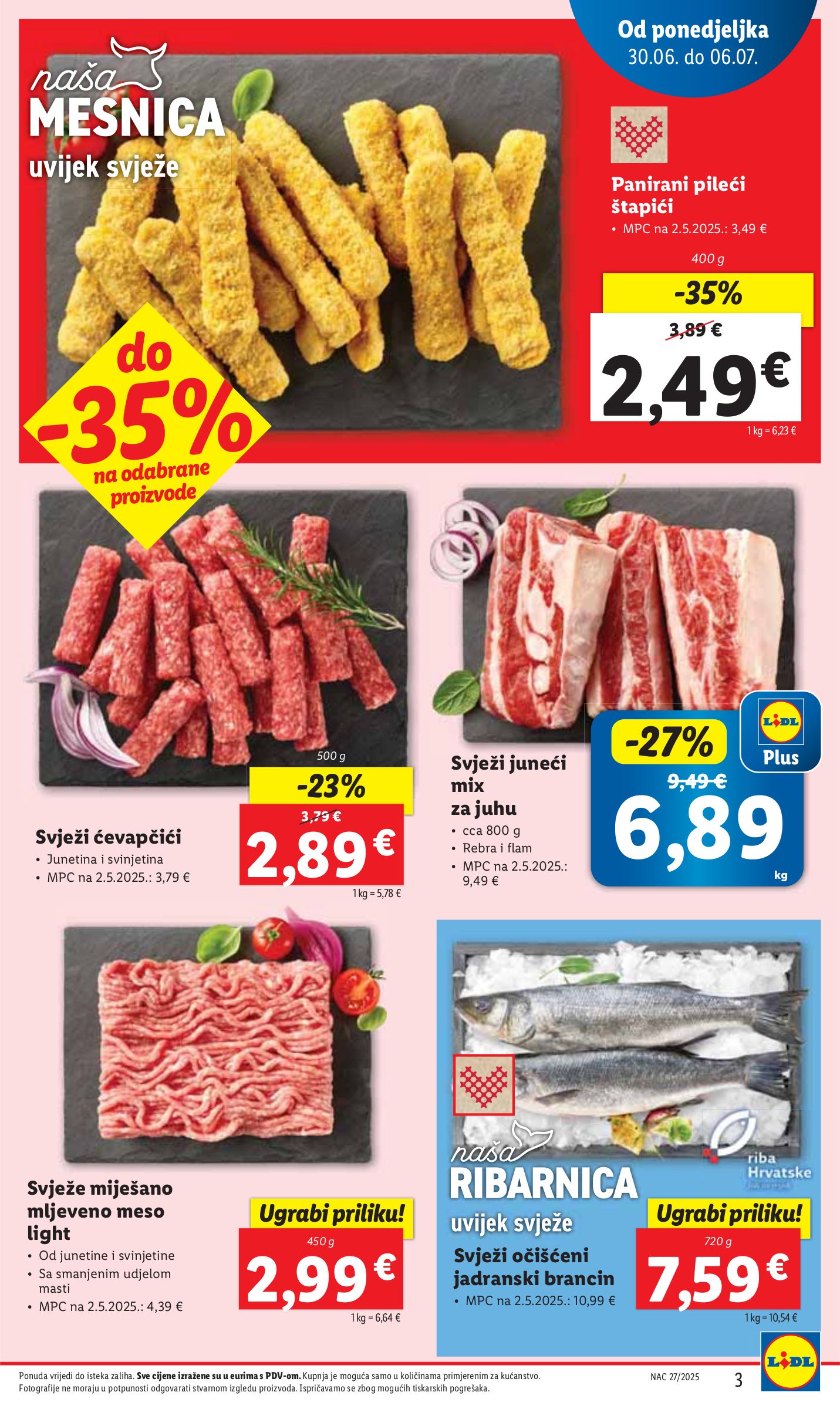 lidl - Prelistajte katalog Lidl, vrijedi od 30.06. do 06.07. - page: 3 lidl - Prelistajte katalog Lidl, vrijedi od 30.06. do 06.07. - page: 3