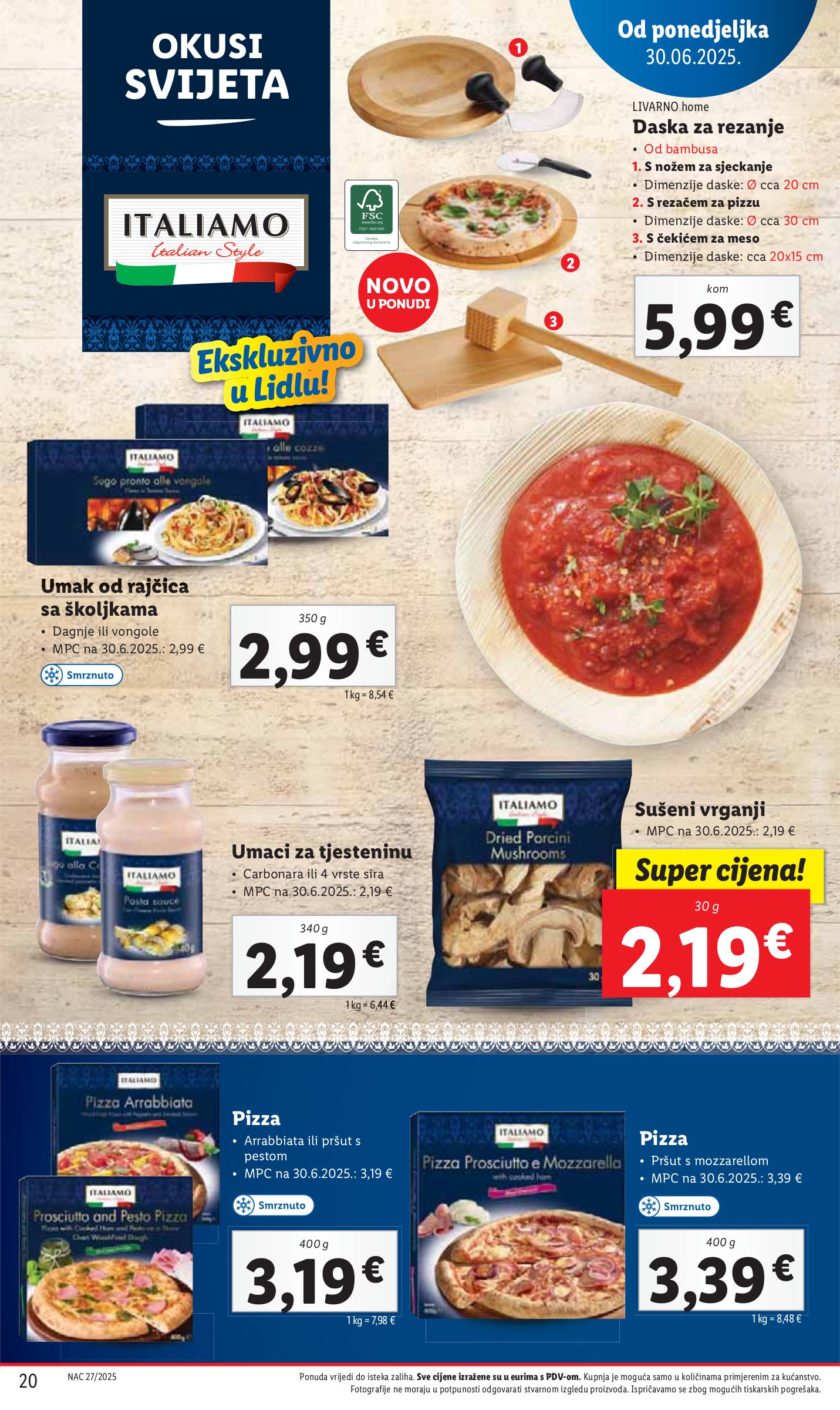 lidl - Prelistajte katalog Lidl, vrijedi od 30.06. do 06.07. - page: 20 lidl - Prelistajte katalog Lidl, vrijedi od 30.06. do 06.07. - page: 20