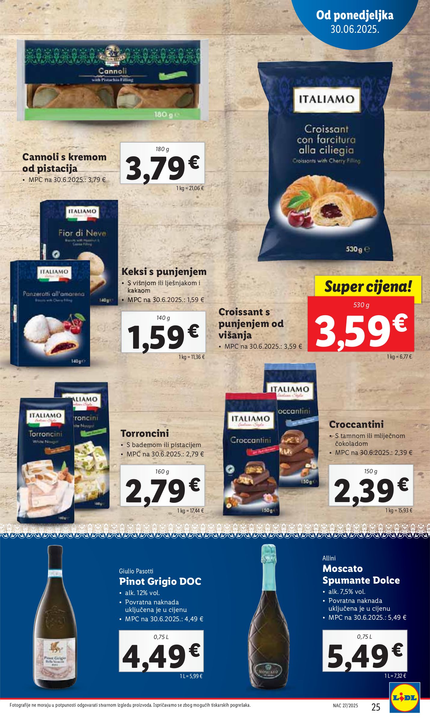 lidl - Prelistajte katalog Lidl, vrijedi od 30.06. do 06.07. - page: 25 lidl - Prelistajte katalog Lidl, vrijedi od 30.06. do 06.07. - page: 25