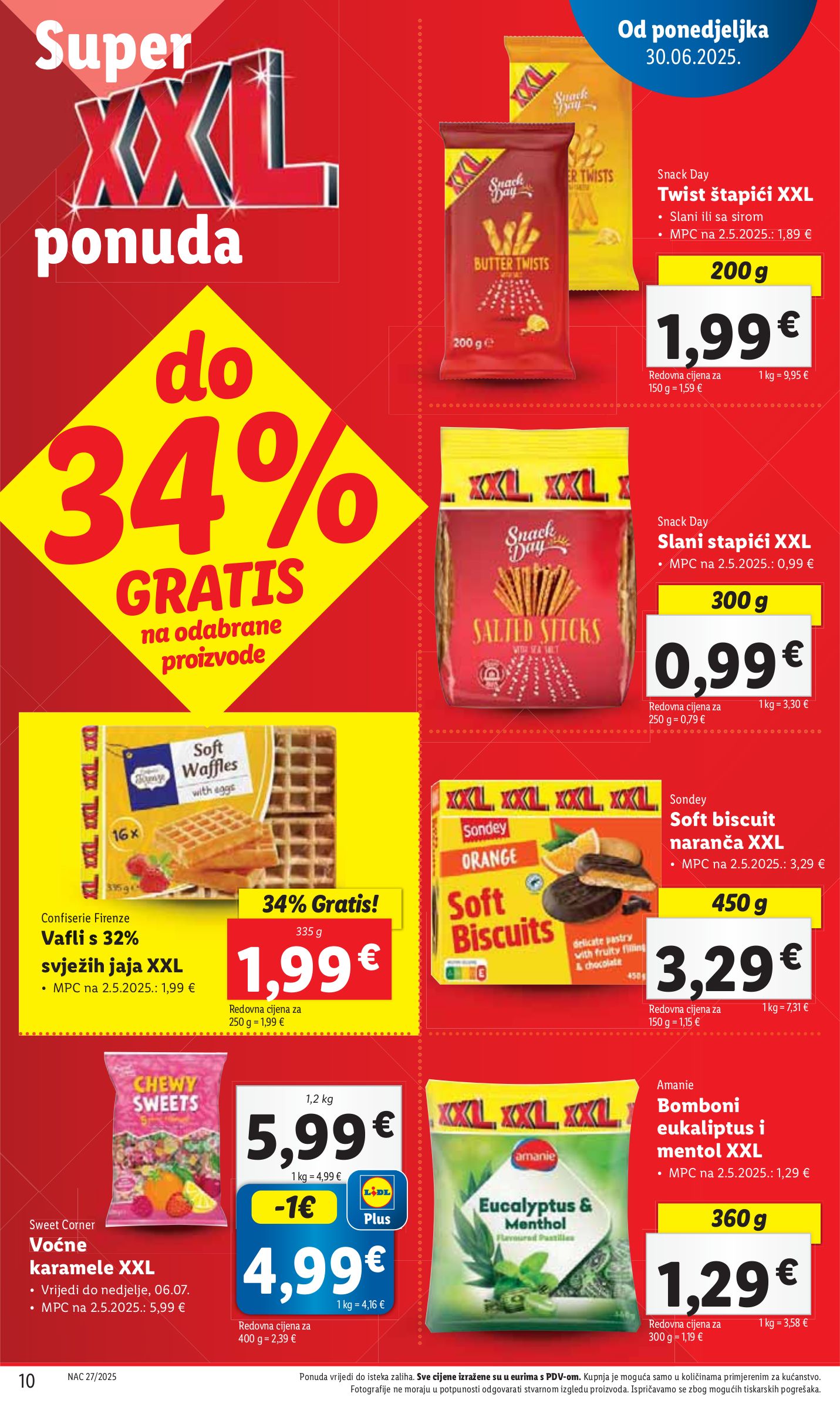 lidl - Prelistajte katalog Lidl, vrijedi od 30.06. do 06.07. - page: 10 lidl - Prelistajte katalog Lidl, vrijedi od 30.06. do 06.07. - page: 10