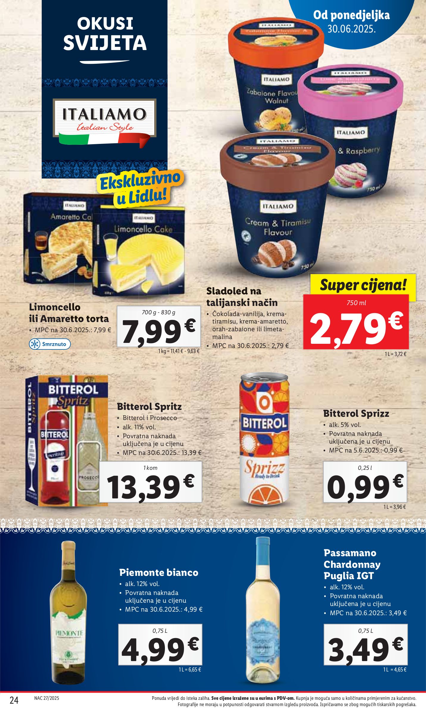 lidl - Prelistajte katalog Lidl, vrijedi od 30.06. do 06.07. - page: 24 lidl - Prelistajte katalog Lidl, vrijedi od 30.06. do 06.07. - page: 24
