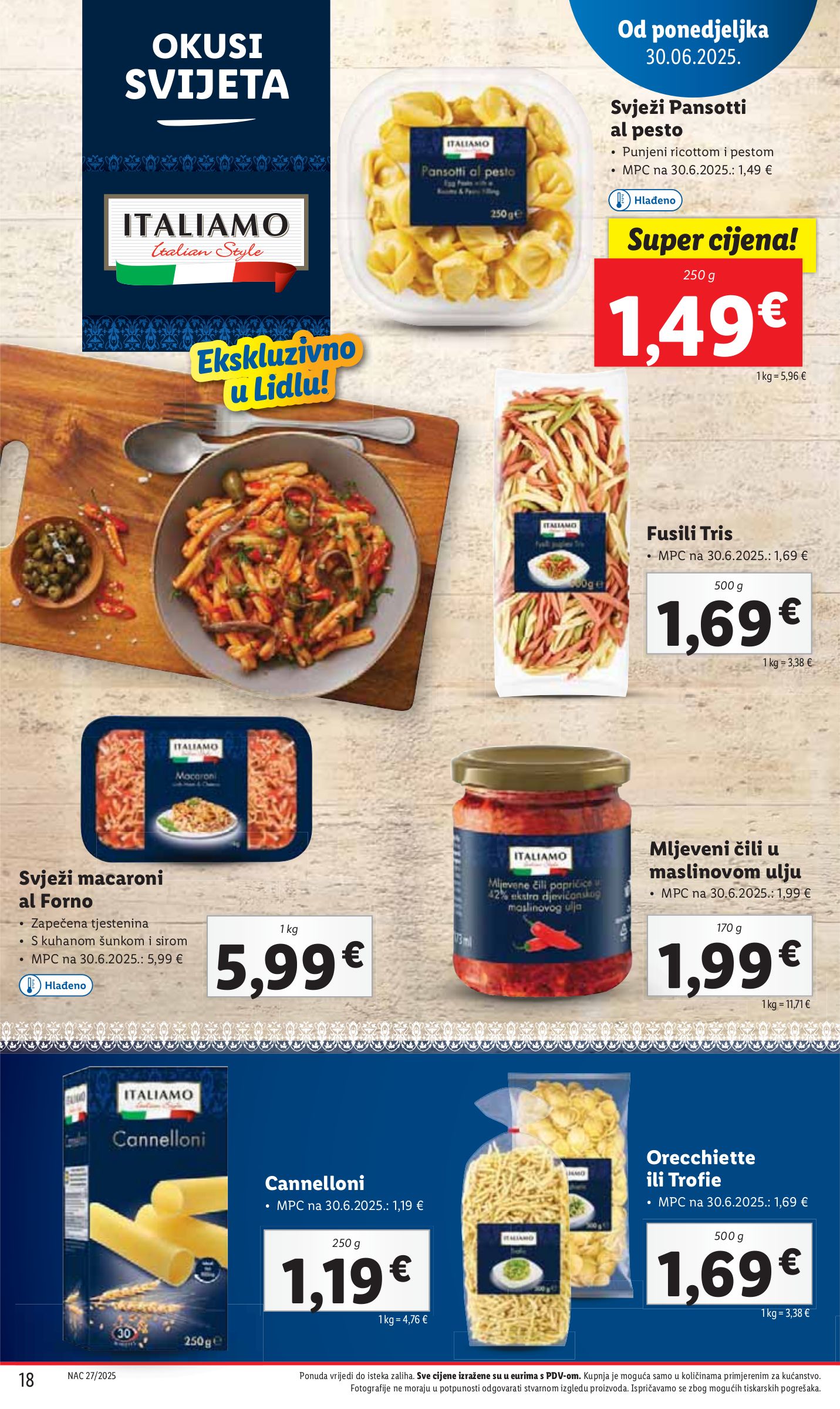 lidl - Prelistajte katalog Lidl, vrijedi od 30.06. do 06.07. - page: 18 lidl - Prelistajte katalog Lidl, vrijedi od 30.06. do 06.07. - page: 18
