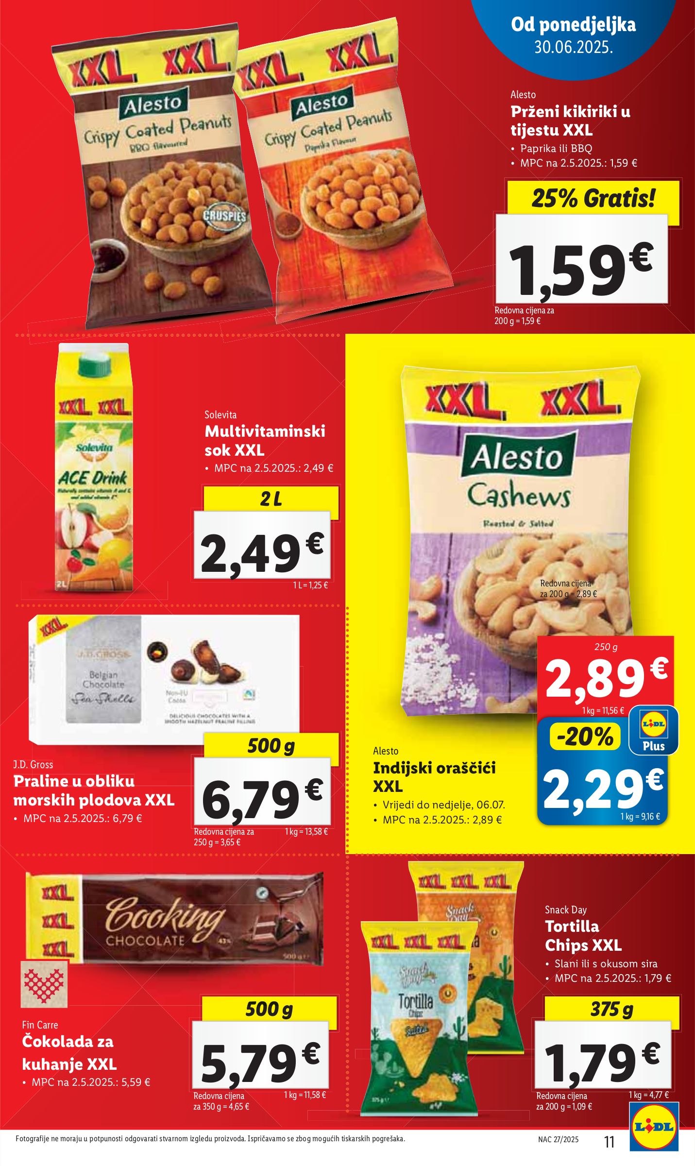 lidl - Prelistajte katalog Lidl, vrijedi od 30.06. do 06.07. - page: 11 lidl - Prelistajte katalog Lidl, vrijedi od 30.06. do 06.07. - page: 11
