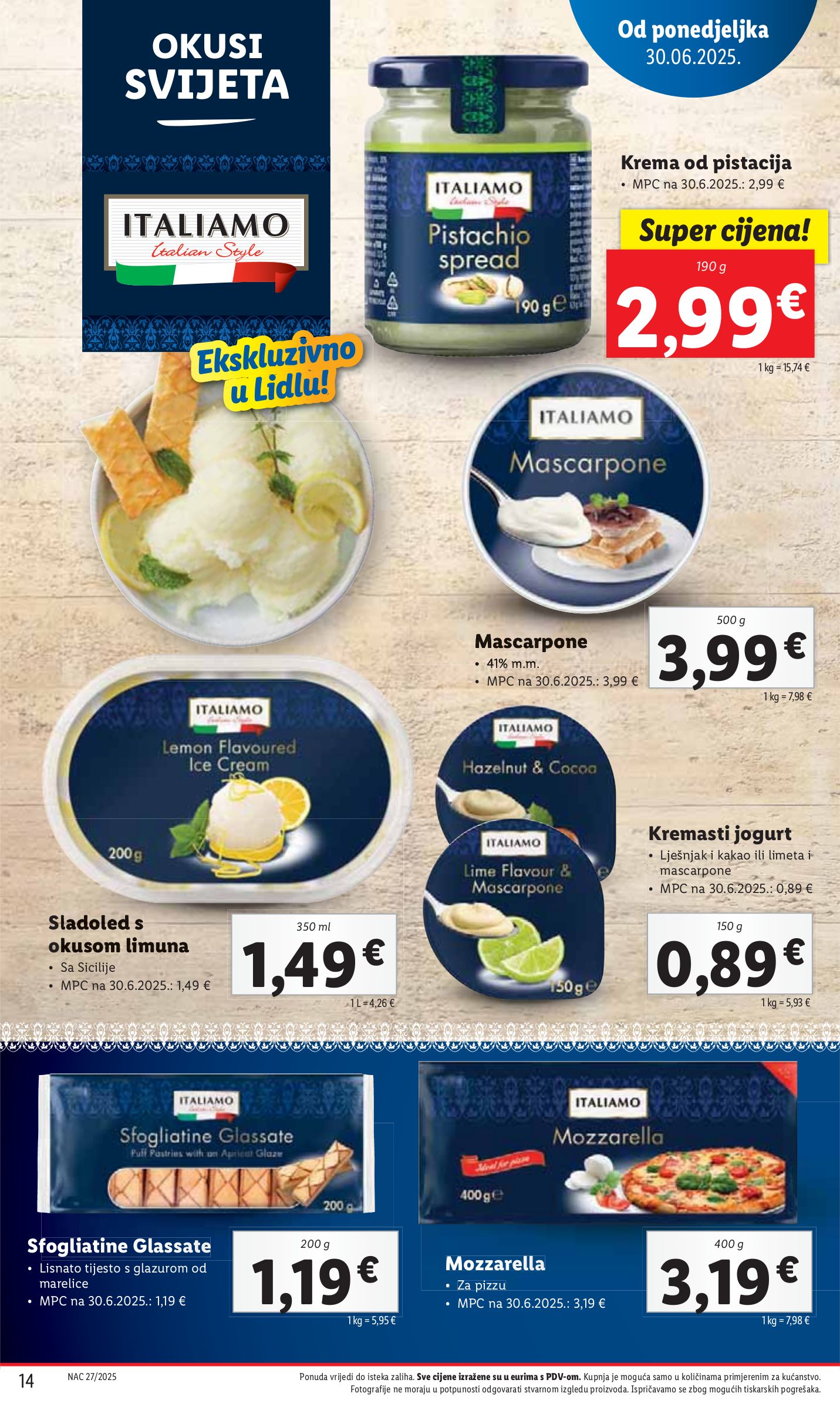 lidl - Prelistajte katalog Lidl, vrijedi od 30.06. do 06.07. - page: 14 lidl - Prelistajte katalog Lidl, vrijedi od 30.06. do 06.07. - page: 14