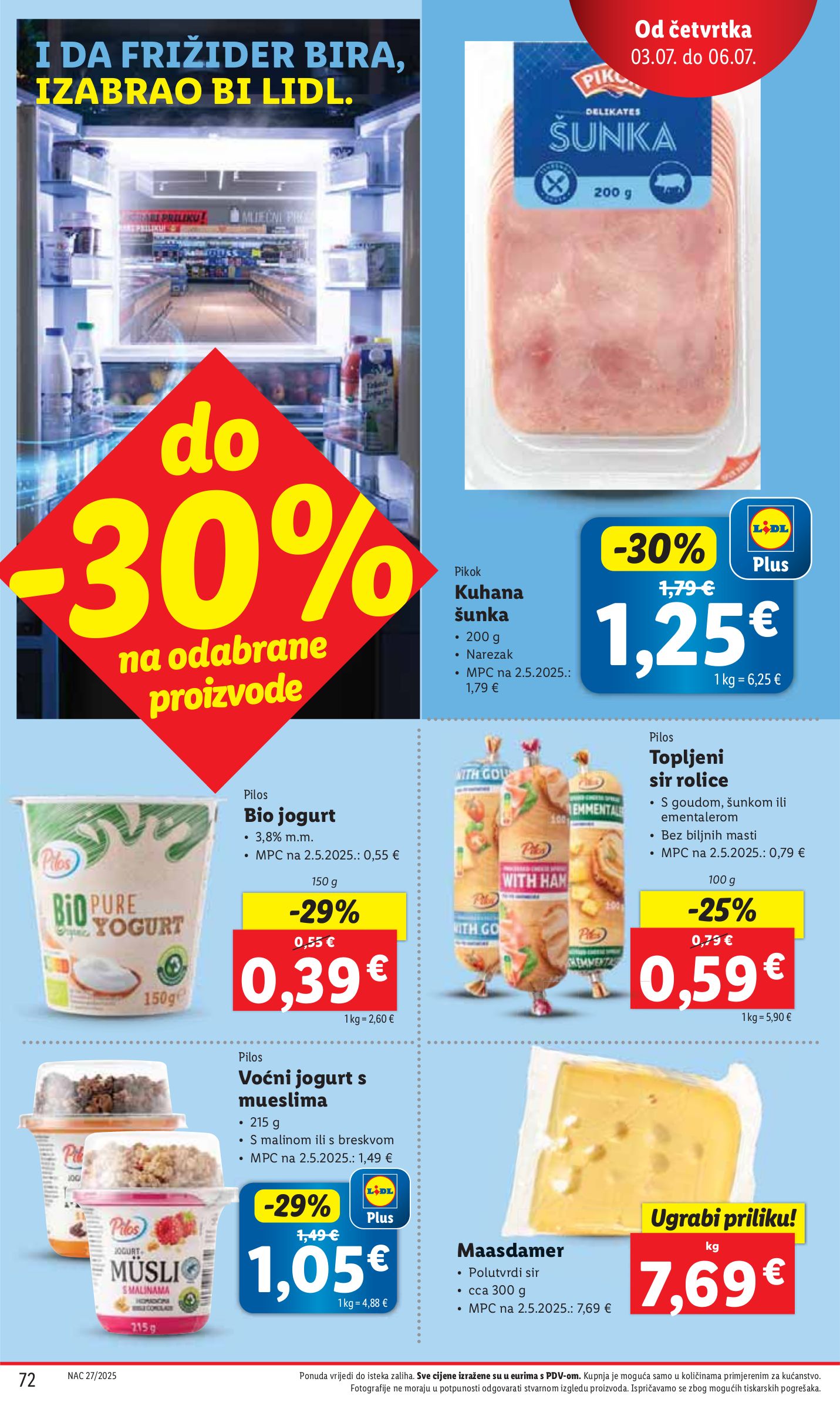 lidl - Prelistajte katalog Lidl, vrijedi od 30.06. do 06.07. - page: 72 lidl - Prelistajte katalog Lidl, vrijedi od 30.06. do 06.07. - page: 72