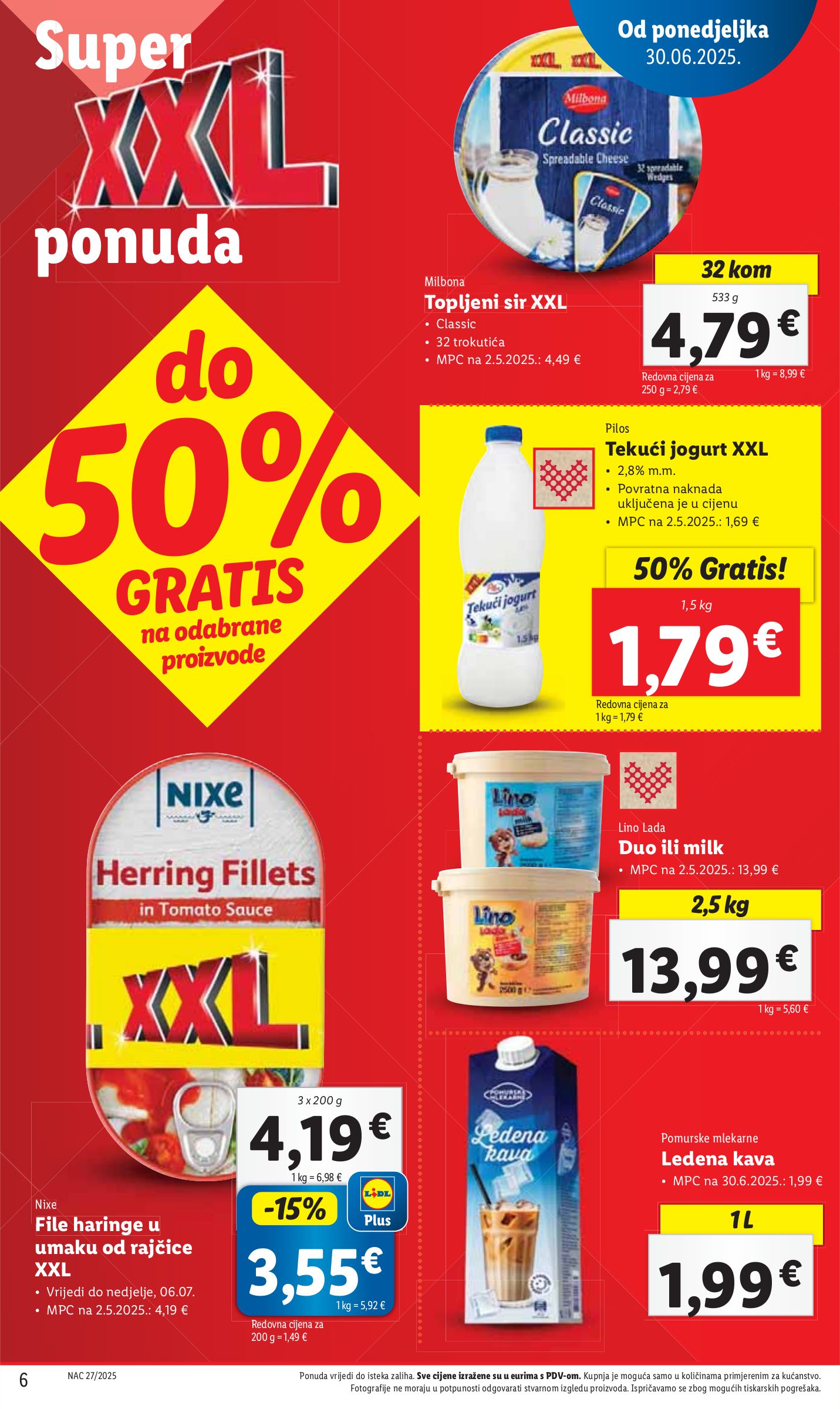 lidl - Prelistajte katalog Lidl, vrijedi od 30.06. do 06.07. - page: 6 lidl - Prelistajte katalog Lidl, vrijedi od 30.06. do 06.07. - page: 6