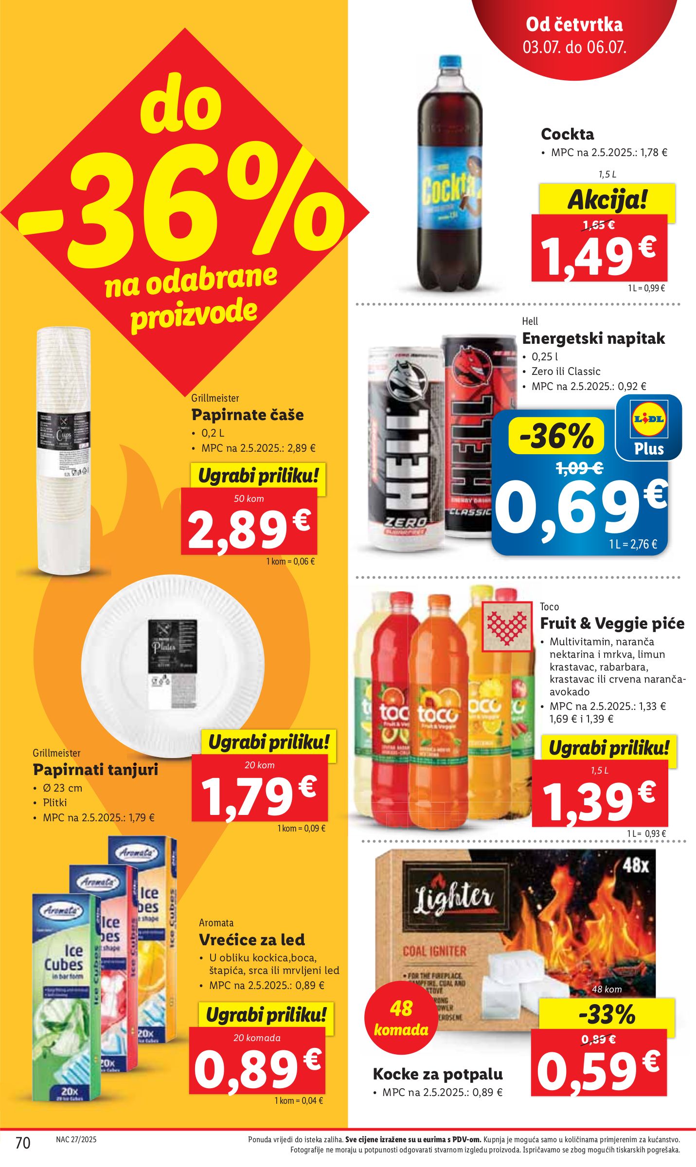 lidl - Prelistajte katalog Lidl, vrijedi od 30.06. do 06.07. - page: 70 lidl - Prelistajte katalog Lidl, vrijedi od 30.06. do 06.07. - page: 70
