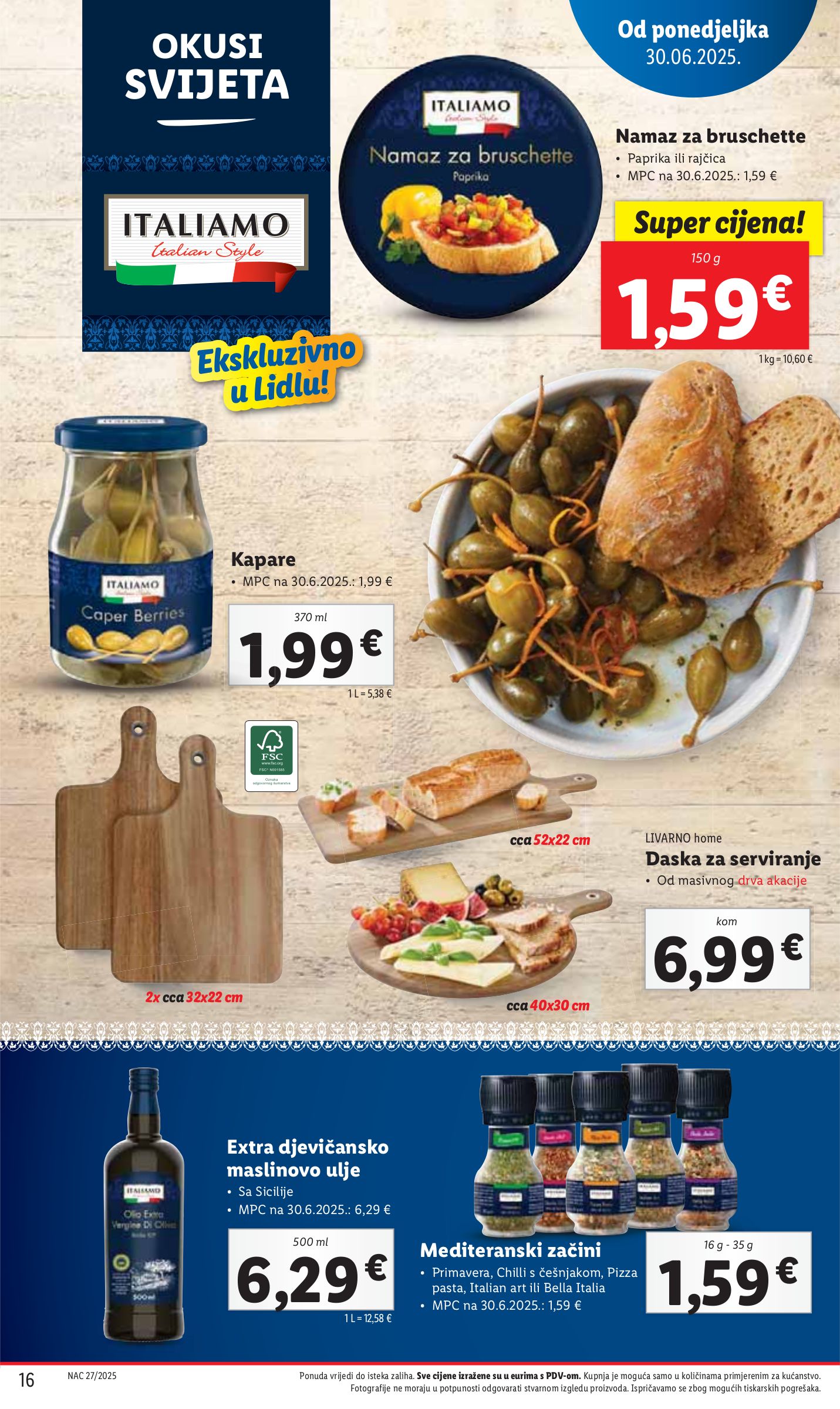 lidl - Prelistajte katalog Lidl, vrijedi od 30.06. do 06.07. - page: 16 lidl - Prelistajte katalog Lidl, vrijedi od 30.06. do 06.07. - page: 16