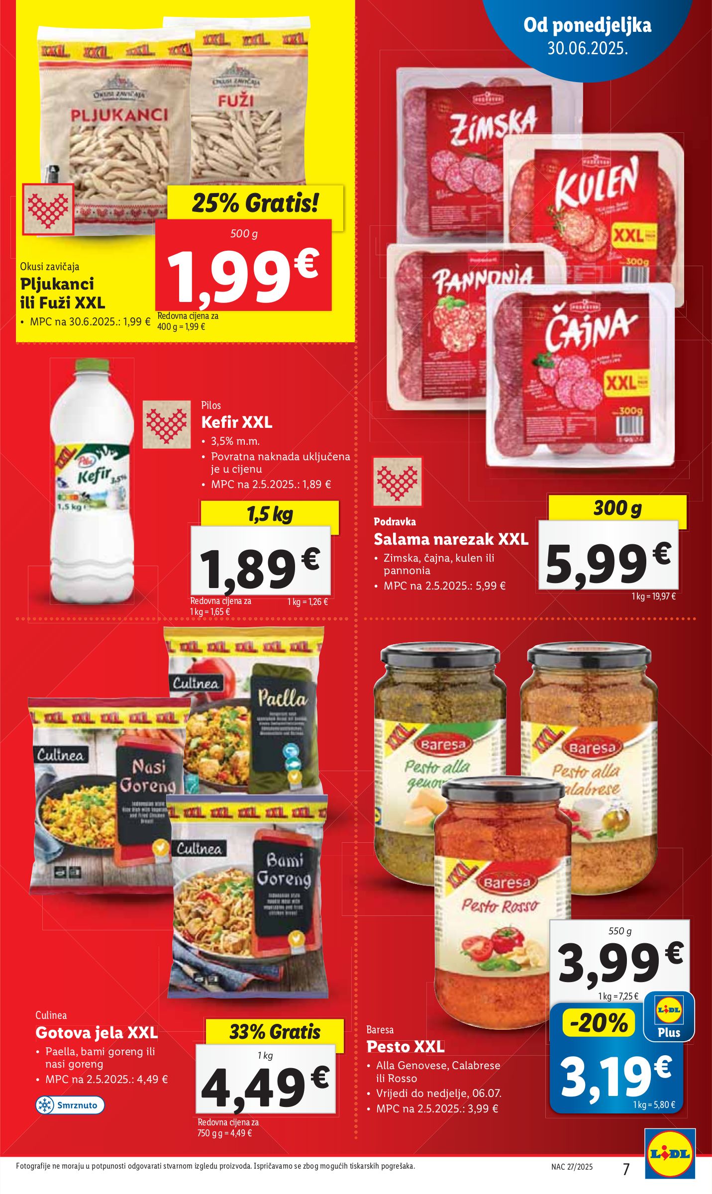 lidl - Prelistajte katalog Lidl, vrijedi od 30.06. do 06.07. - page: 7 lidl - Prelistajte katalog Lidl, vrijedi od 30.06. do 06.07. - page: 7
