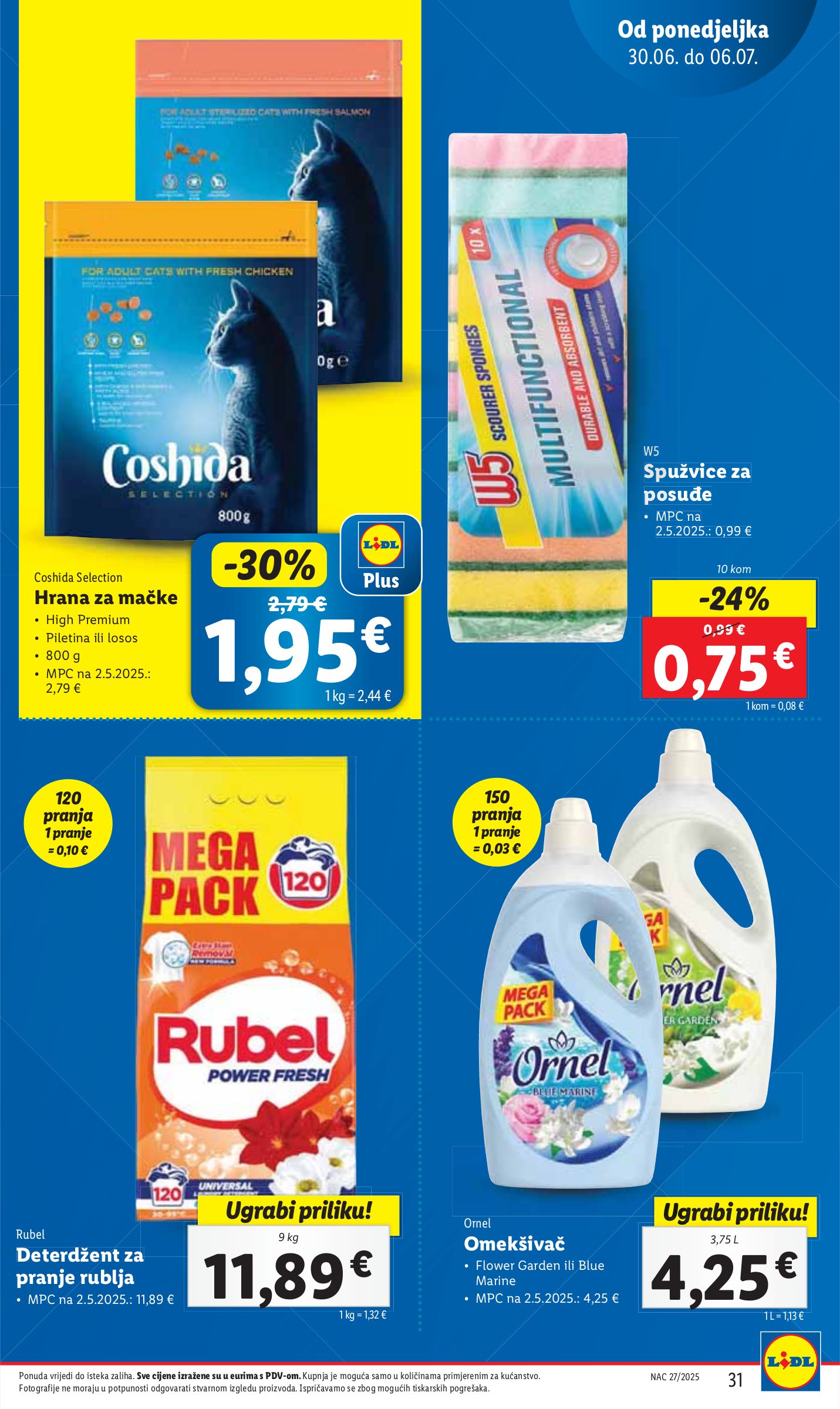 lidl - Prelistajte katalog Lidl, vrijedi od 30.06. do 06.07. - page: 31 lidl - Prelistajte katalog Lidl, vrijedi od 30.06. do 06.07. - page: 31