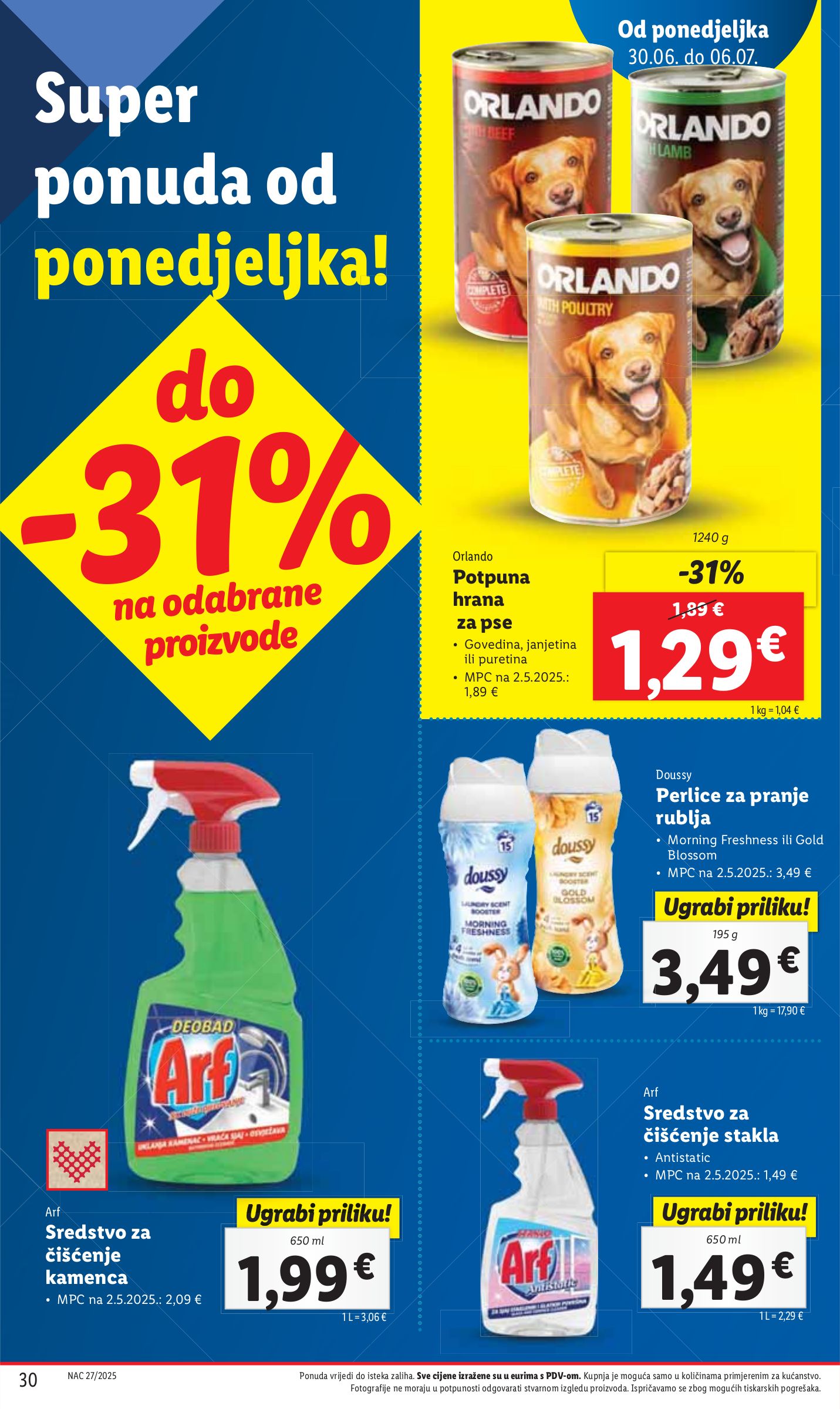lidl - Prelistajte katalog Lidl, vrijedi od 30.06. do 06.07. - page: 30 lidl - Prelistajte katalog Lidl, vrijedi od 30.06. do 06.07. - page: 30