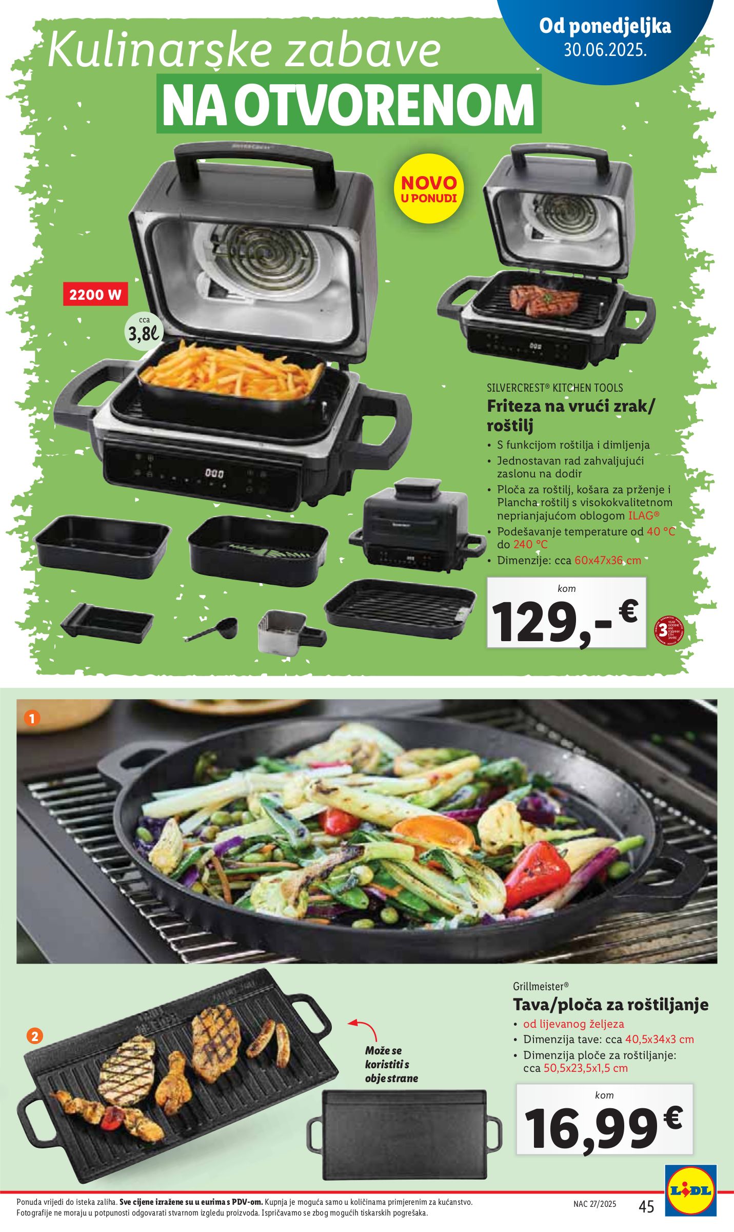 lidl - Prelistajte katalog Lidl, vrijedi od 30.06. do 06.07. - page: 45 lidl - Prelistajte katalog Lidl, vrijedi od 30.06. do 06.07. - page: 45