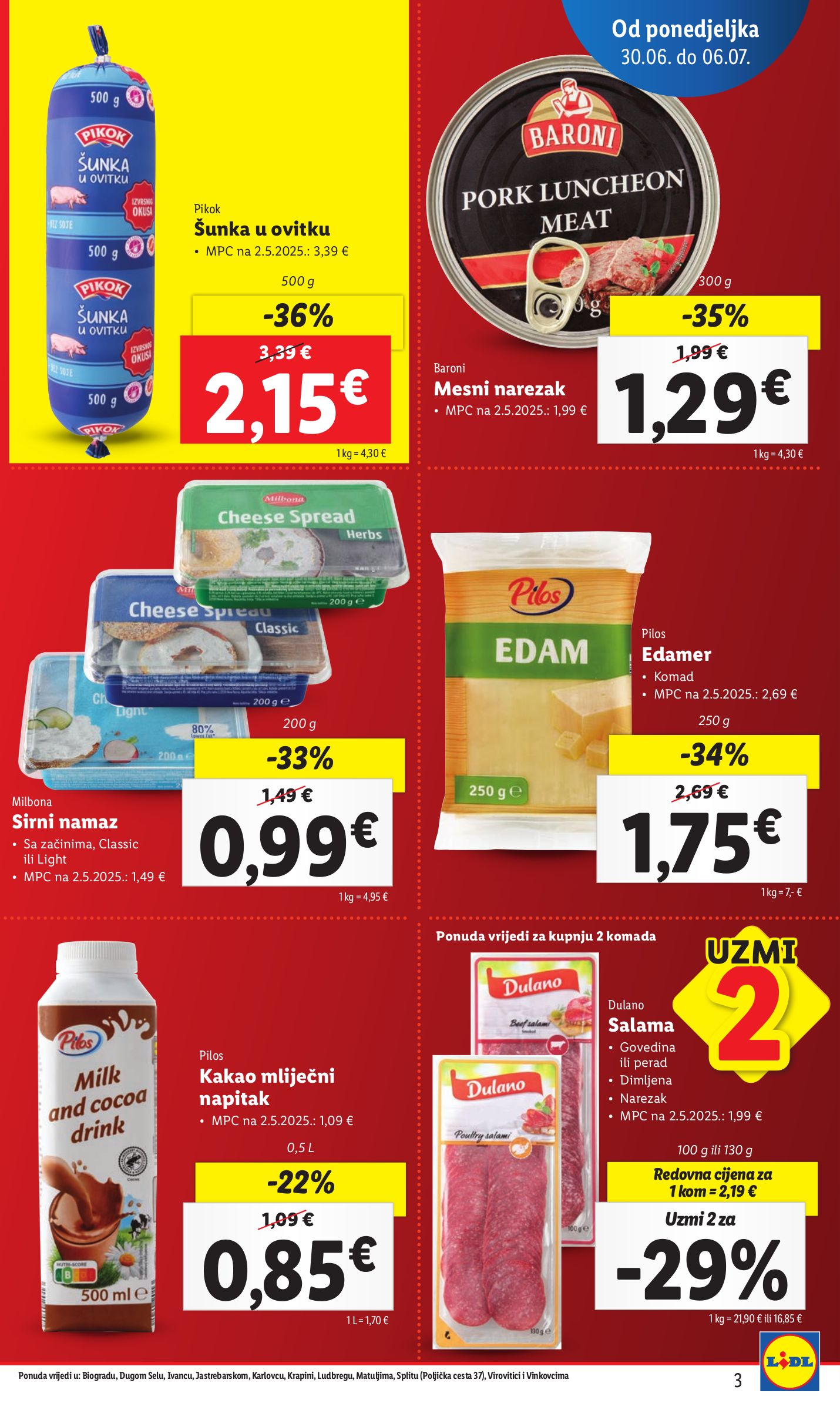 lidl - Prelistajte katalog Lidl - Super Ponuda, vrijedi od 30.06. do 06.07. - page: 3