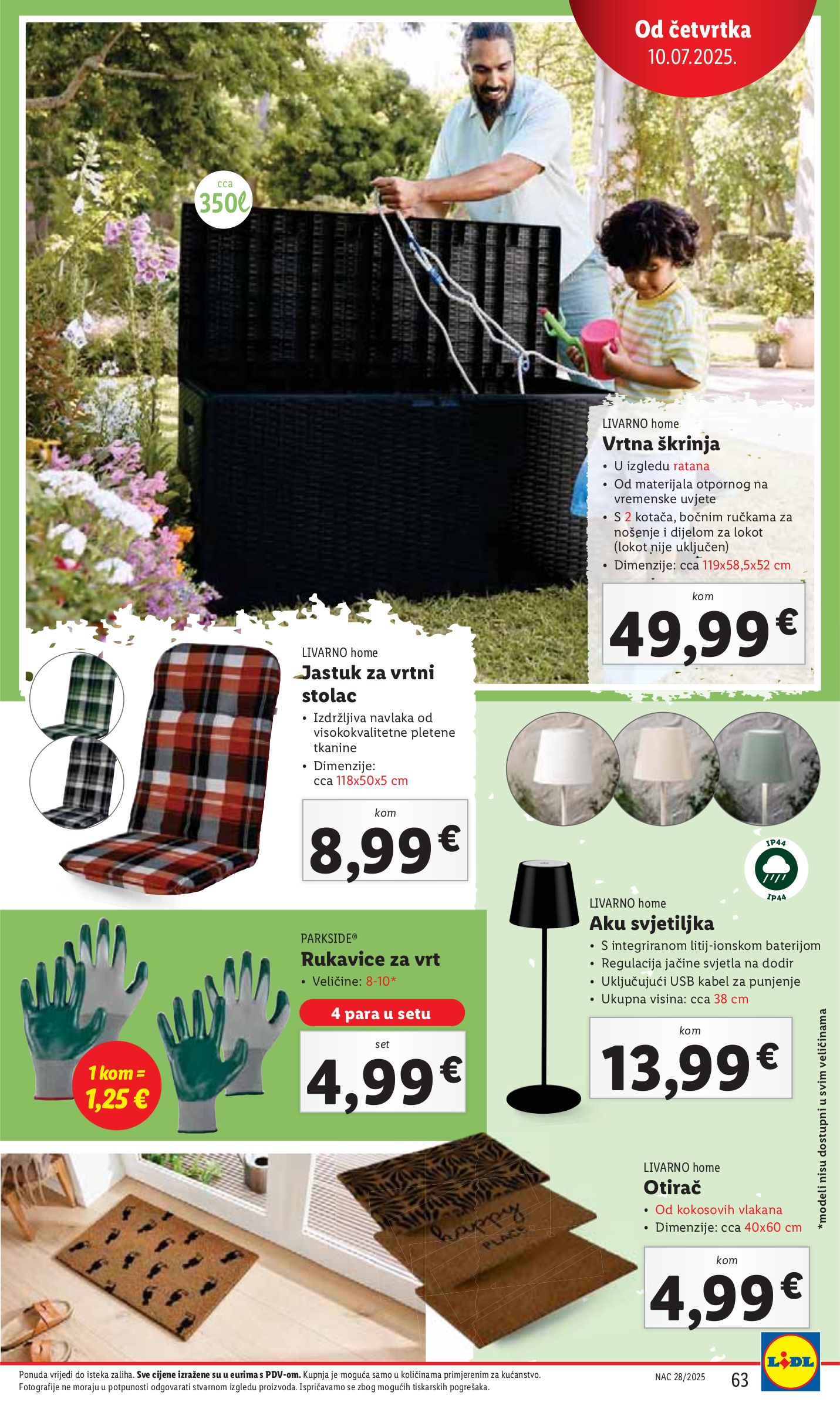 lidl - Prelistajte katalog Lidl, vrijedi od 07.07. do 13.07. - page: 63