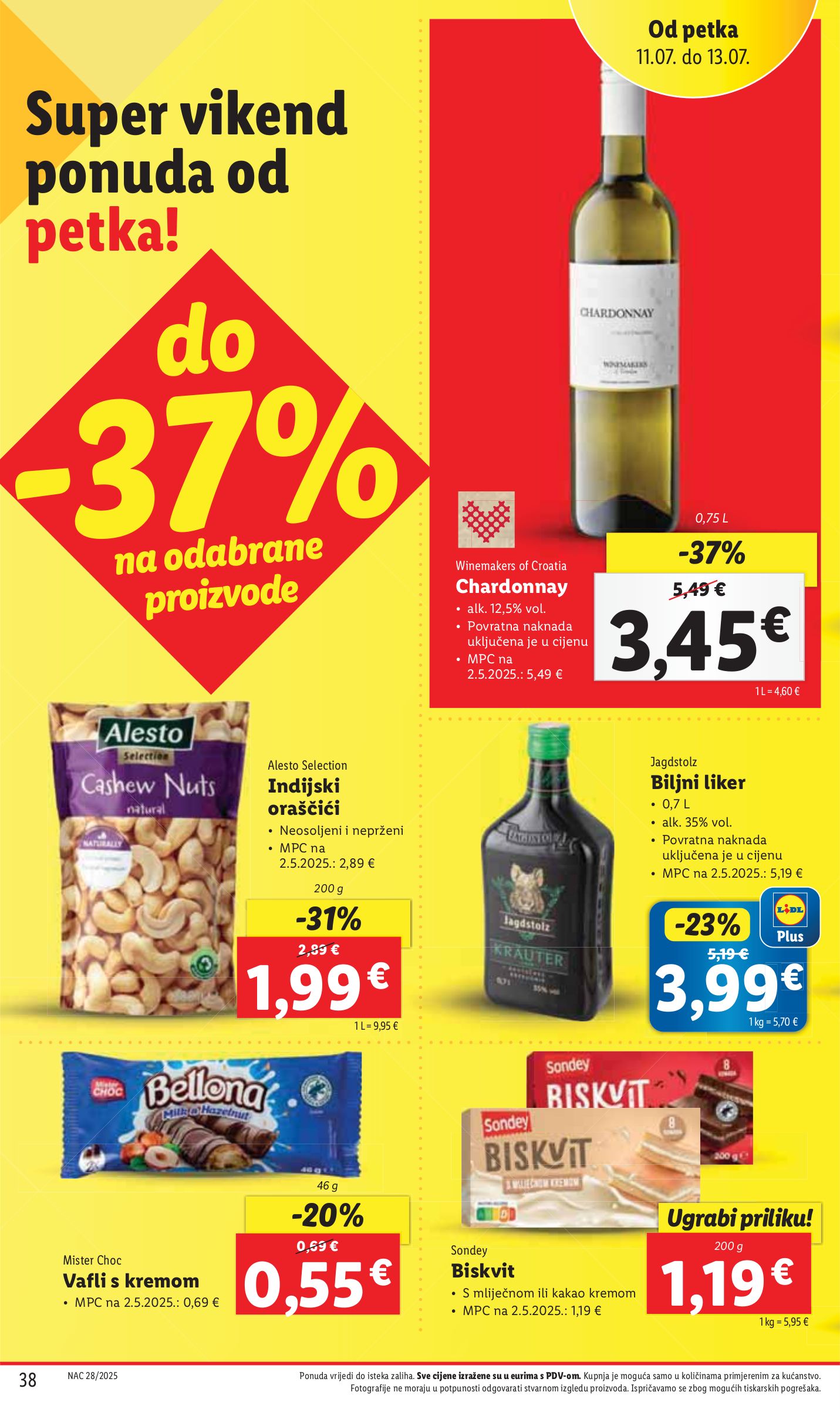 lidl - Prelistajte katalog Lidl, vrijedi od 10.07. do 13.07. - page: 38
