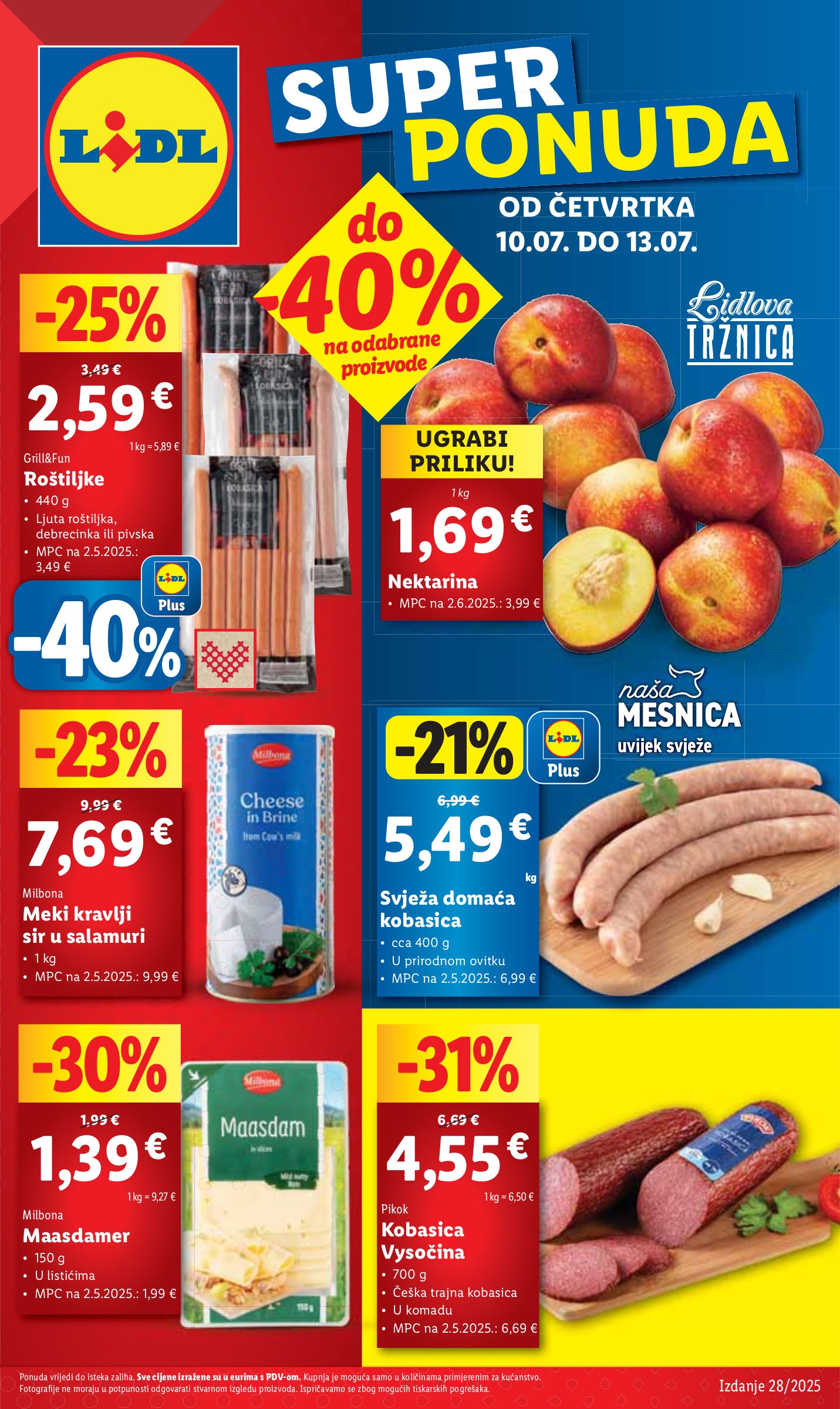 lidl - Prelistajte katalog Lidl, vrijedi od 10.07. do 13.07.