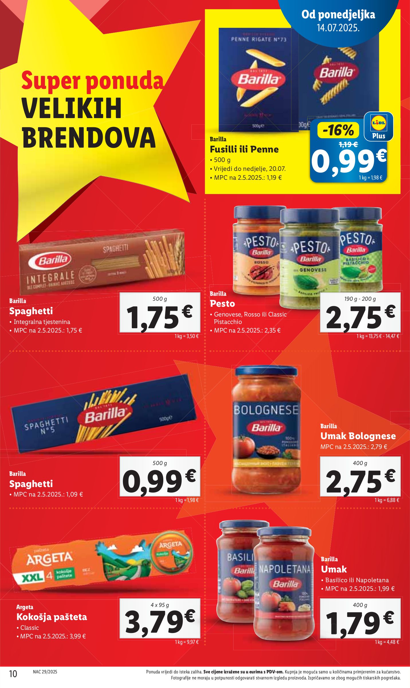lidl - Prelistajte katalog Lidl, vrijedi od 14.07. do 20.07. - page: 10 lidl - Prelistajte katalog Lidl, vrijedi od 14.07. do 20.07. - page: 10