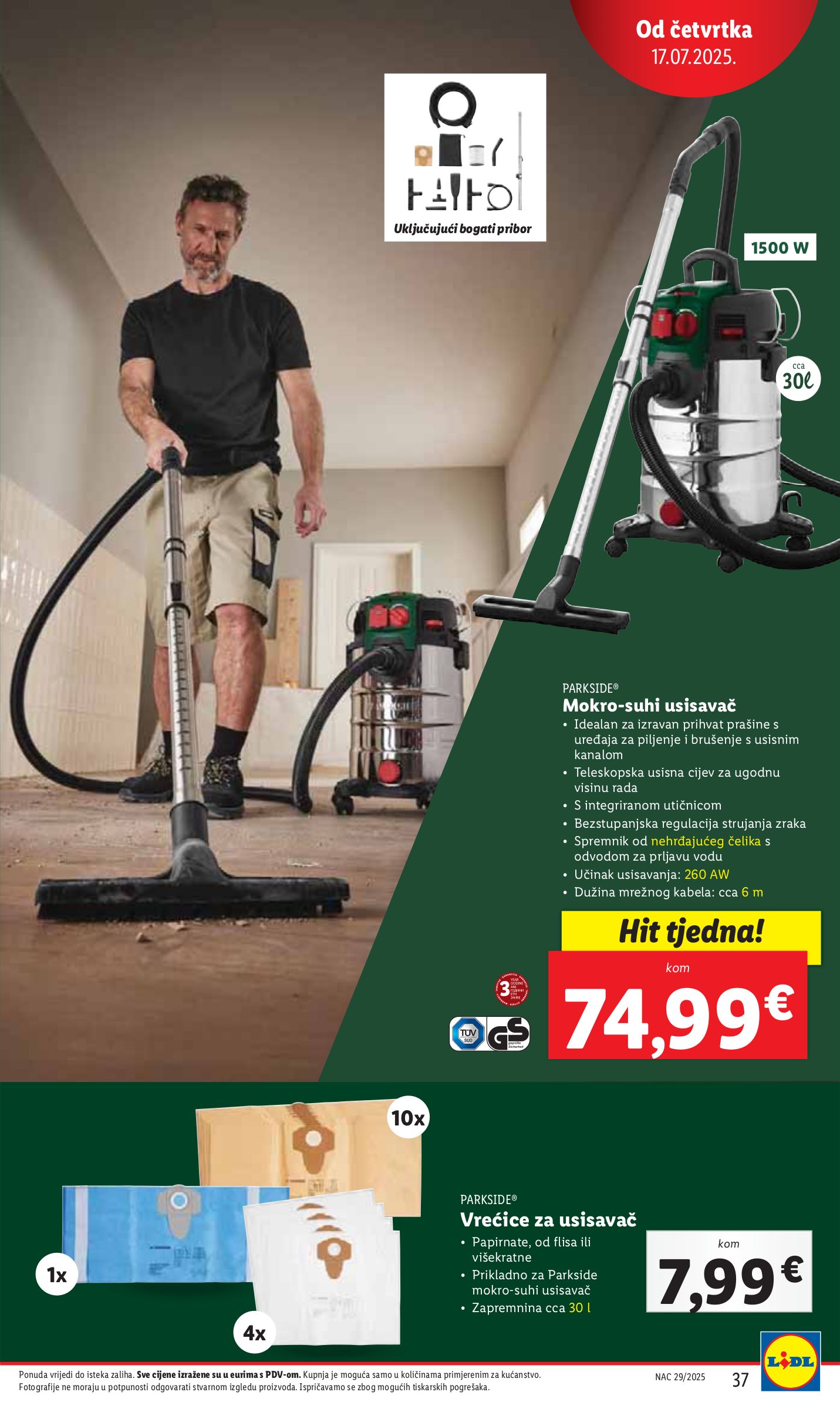 lidl - Prelistajte katalog Lidl, vrijedi od 14.07. do 20.07. - page: 37 lidl - Prelistajte katalog Lidl, vrijedi od 14.07. do 20.07. - page: 37