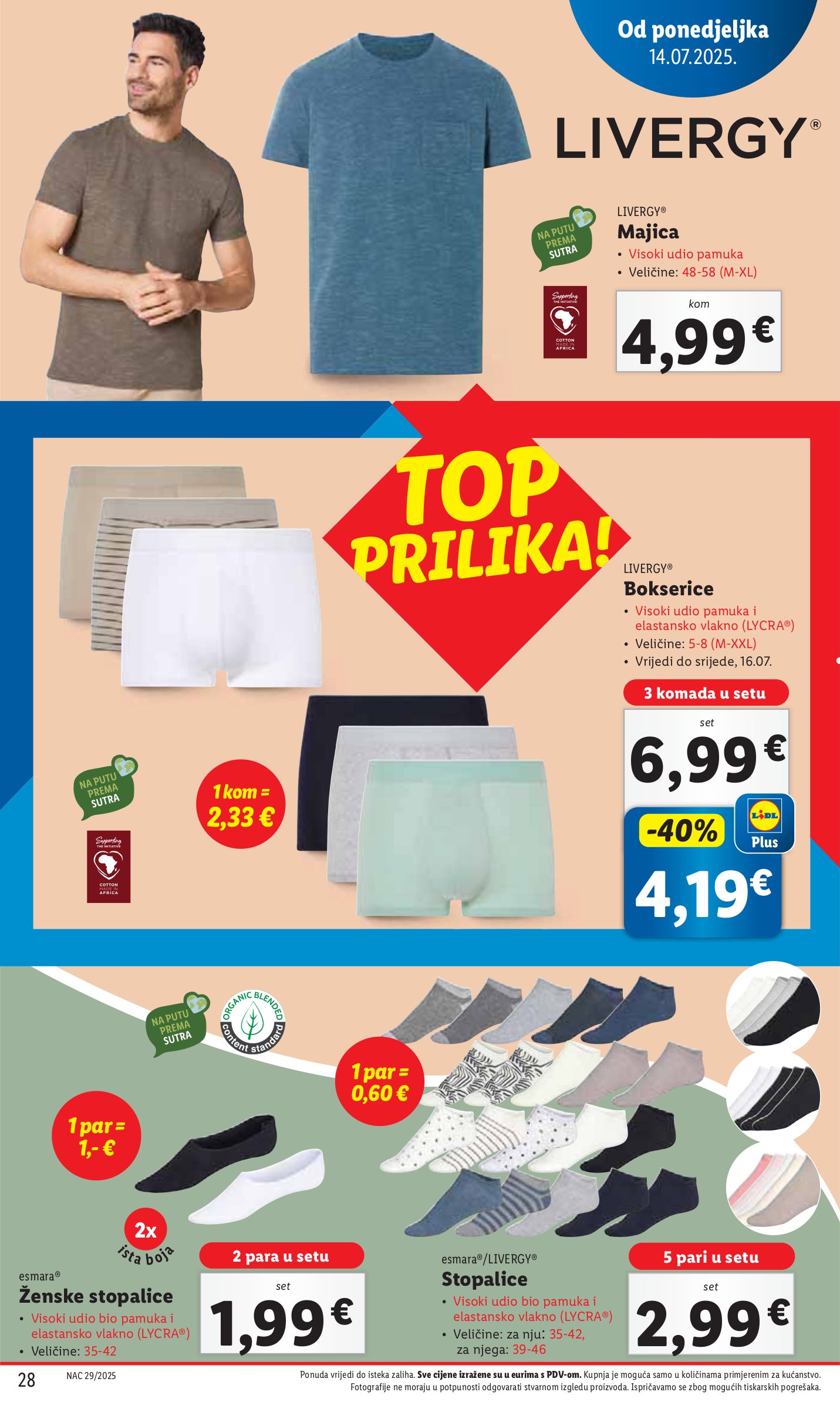 lidl - Prelistajte katalog Lidl, vrijedi od 14.07. do 20.07. - page: 28 lidl - Prelistajte katalog Lidl, vrijedi od 14.07. do 20.07. - page: 28