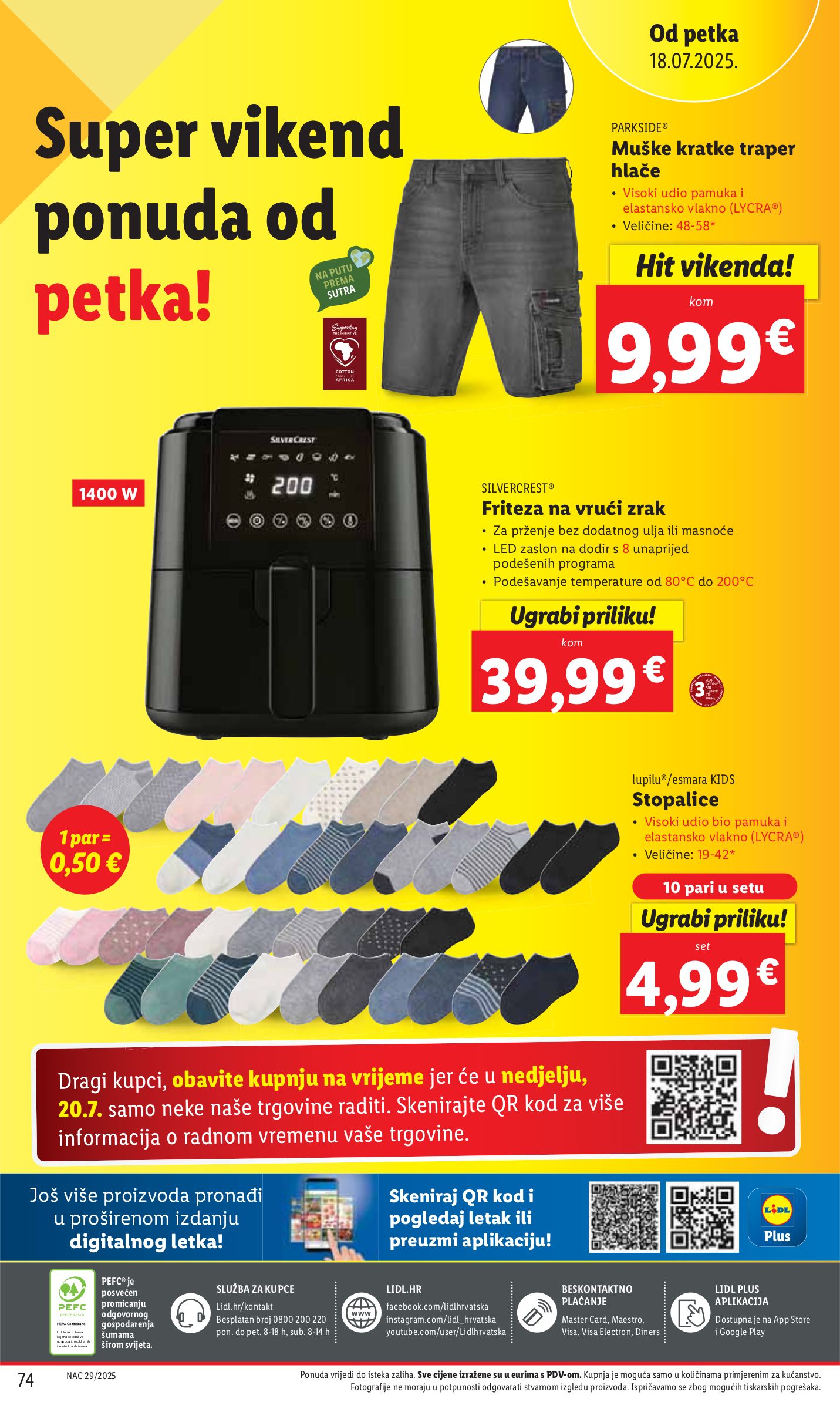 lidl - Prelistajte katalog Lidl, vrijedi od 14.07. do 20.07. - page: 74 lidl - Prelistajte katalog Lidl, vrijedi od 14.07. do 20.07. - page: 74