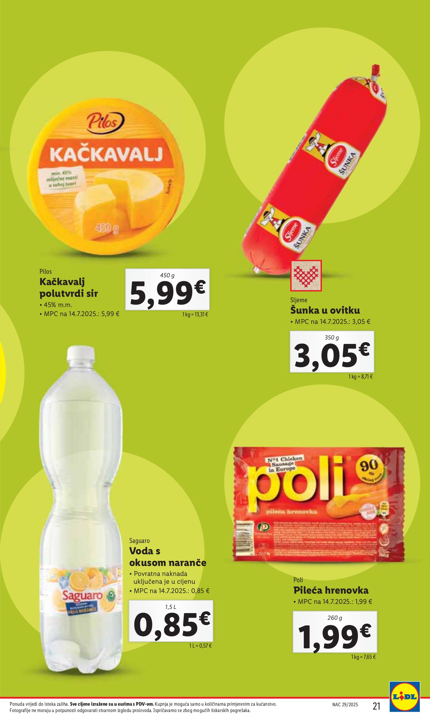 lidl - Prelistajte katalog Lidl, vrijedi od 14.07. do 20.07. - page: 21 lidl - Prelistajte katalog Lidl, vrijedi od 14.07. do 20.07. - page: 21
