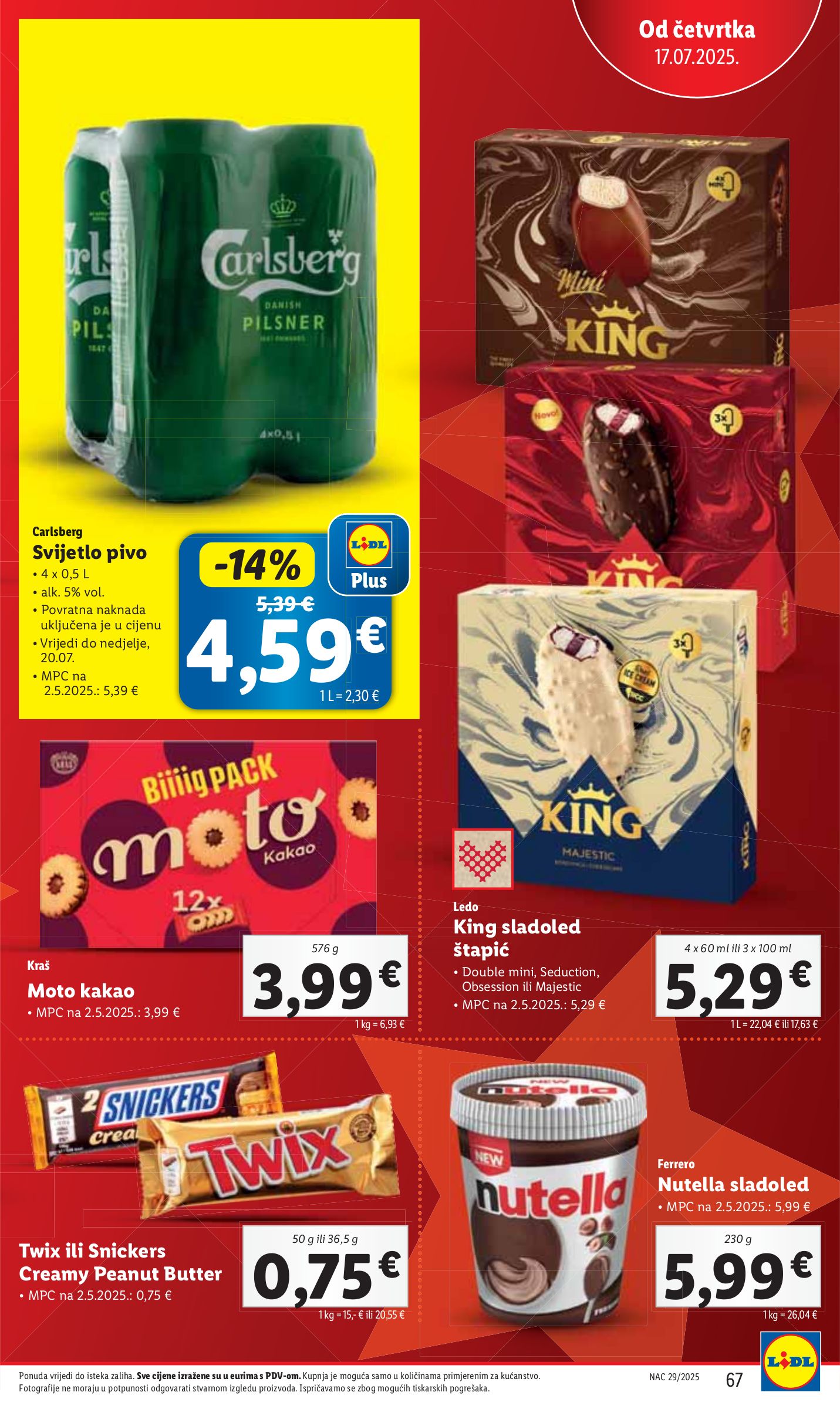 lidl - Prelistajte katalog Lidl, vrijedi od 14.07. do 20.07. - page: 67 lidl - Prelistajte katalog Lidl, vrijedi od 14.07. do 20.07. - page: 67