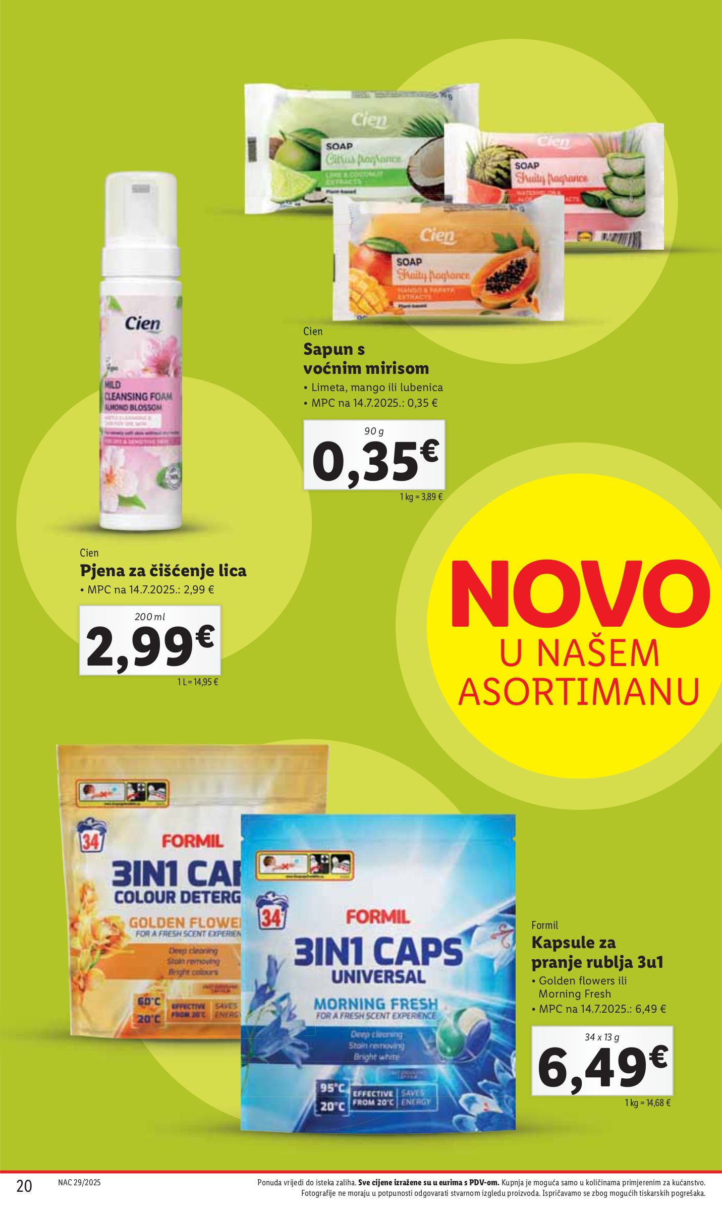 lidl - Prelistajte katalog Lidl, vrijedi od 14.07. do 20.07. - page: 20 lidl - Prelistajte katalog Lidl, vrijedi od 14.07. do 20.07. - page: 20