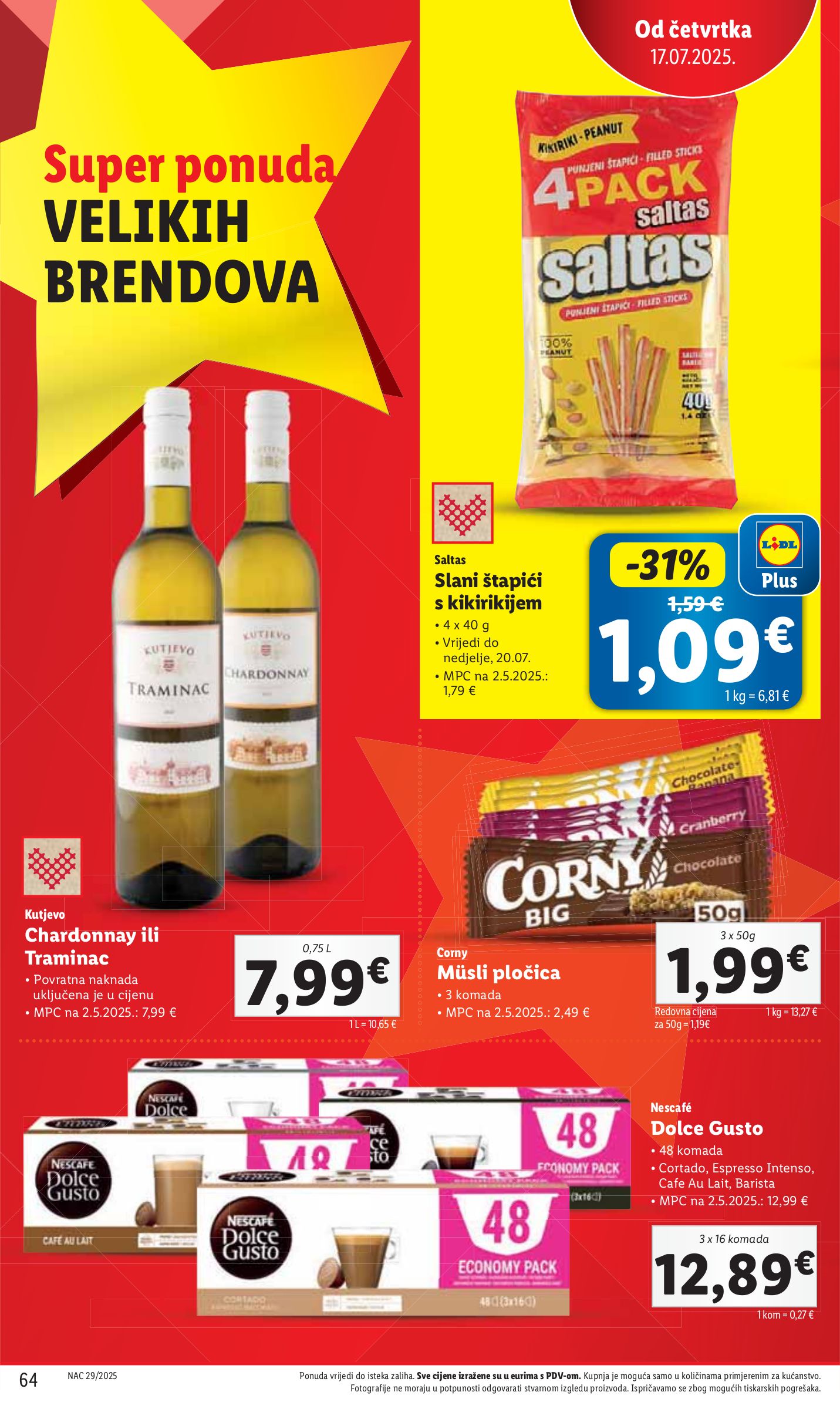 lidl - Prelistajte katalog Lidl, vrijedi od 14.07. do 20.07. - page: 64 lidl - Prelistajte katalog Lidl, vrijedi od 14.07. do 20.07. - page: 64