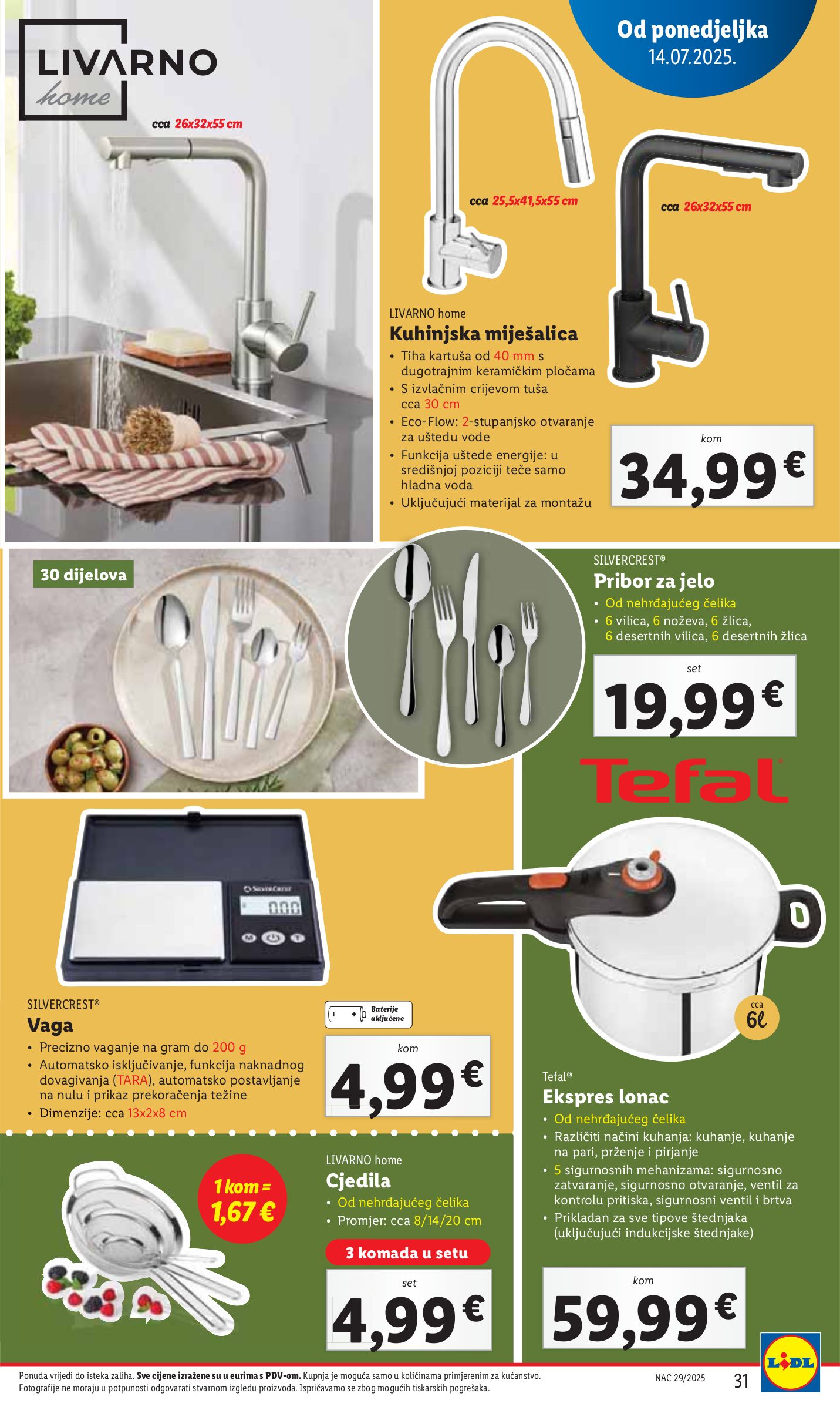 lidl - Prelistajte katalog Lidl, vrijedi od 14.07. do 20.07. - page: 31 lidl - Prelistajte katalog Lidl, vrijedi od 14.07. do 20.07. - page: 31