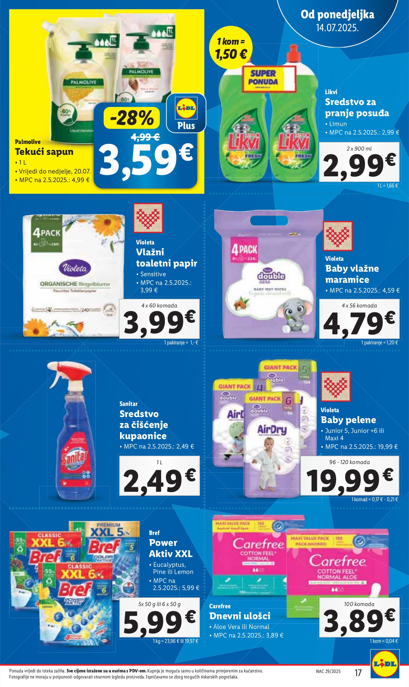 lidl - Prelistajte katalog Lidl, vrijedi od 14.07. do 20.07. - page: 17 lidl - Prelistajte katalog Lidl, vrijedi od 14.07. do 20.07. - page: 17