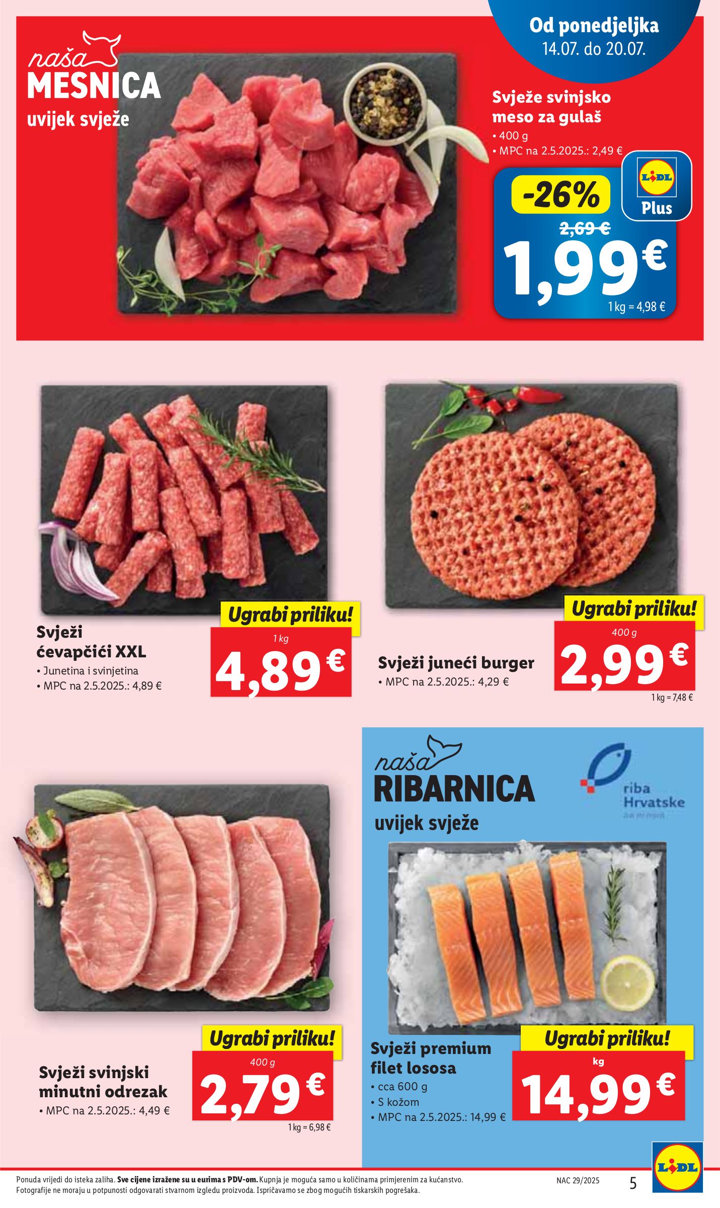 lidl - Prelistajte katalog Lidl, vrijedi od 14.07. do 20.07. - page: 5 lidl - Prelistajte katalog Lidl, vrijedi od 14.07. do 20.07. - page: 5