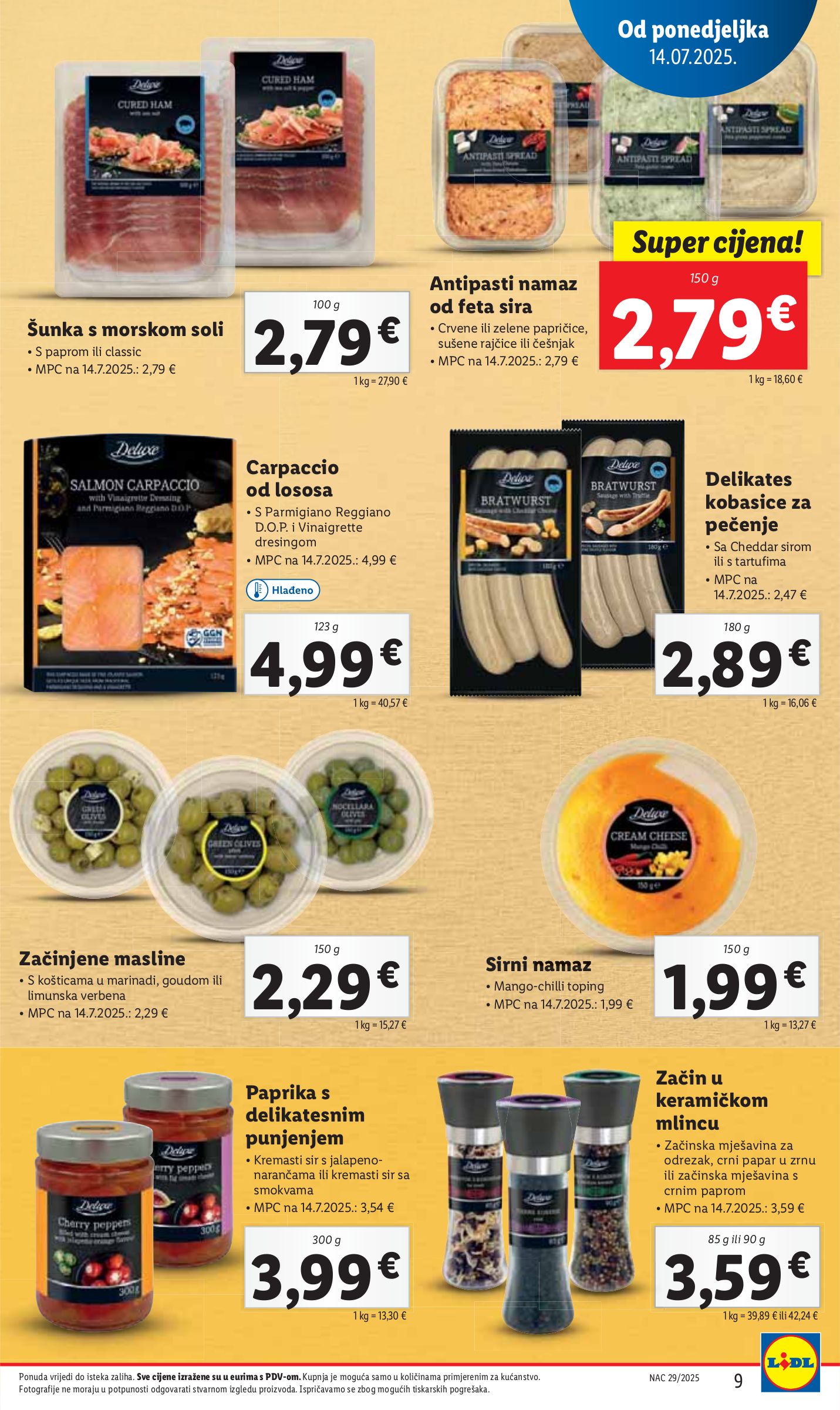 lidl - Prelistajte katalog Lidl, vrijedi od 14.07. do 20.07. - page: 9 lidl - Prelistajte katalog Lidl, vrijedi od 14.07. do 20.07. - page: 9