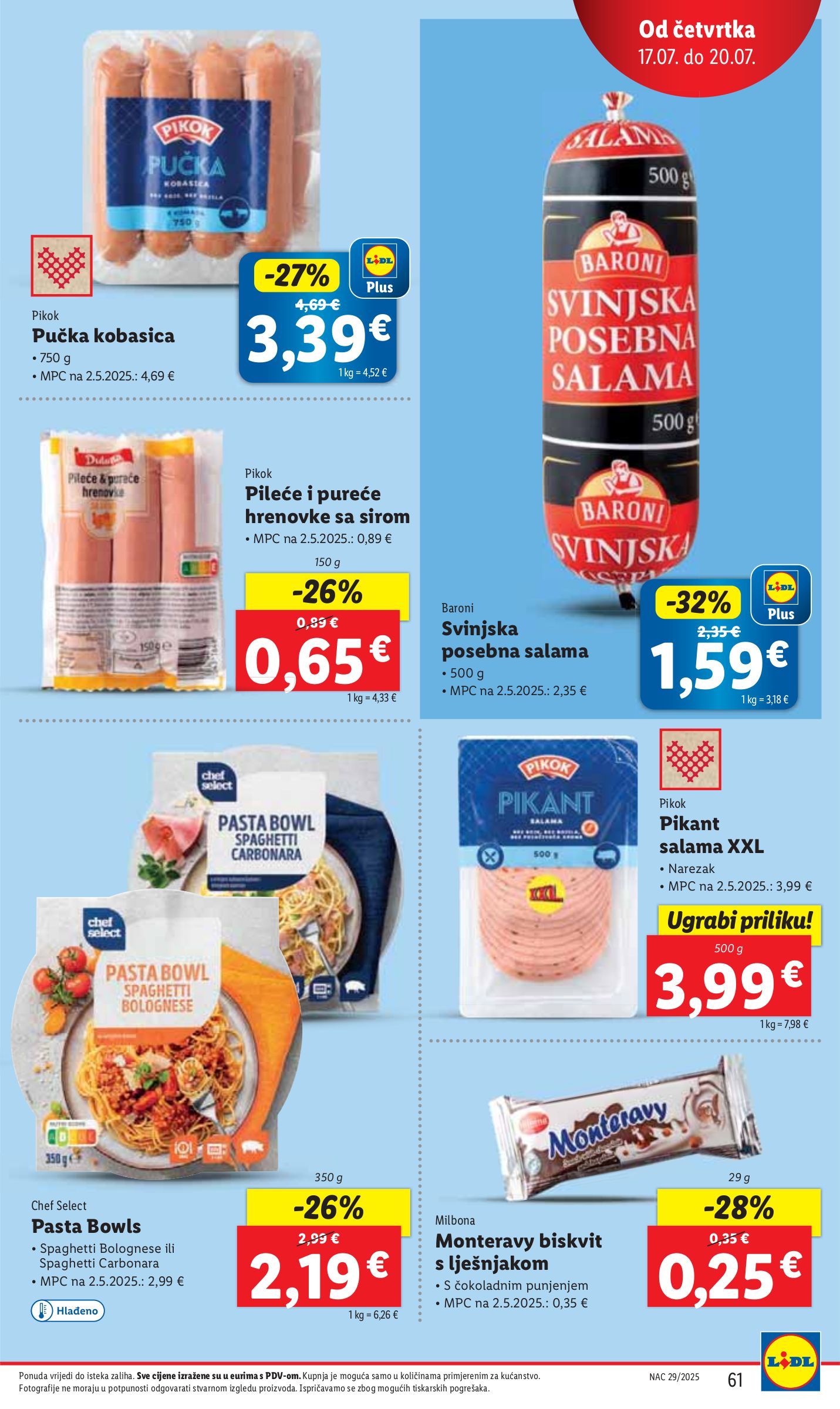 lidl - Prelistajte katalog Lidl, vrijedi od 14.07. do 20.07. - page: 61 lidl - Prelistajte katalog Lidl, vrijedi od 14.07. do 20.07. - page: 61