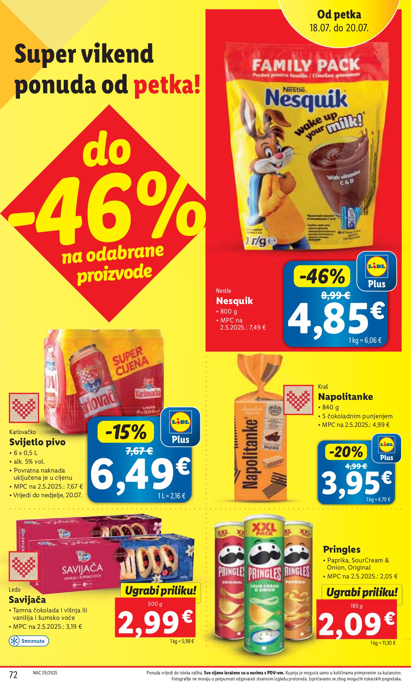 lidl - Prelistajte katalog Lidl, vrijedi od 14.07. do 20.07. - page: 72 lidl - Prelistajte katalog Lidl, vrijedi od 14.07. do 20.07. - page: 72