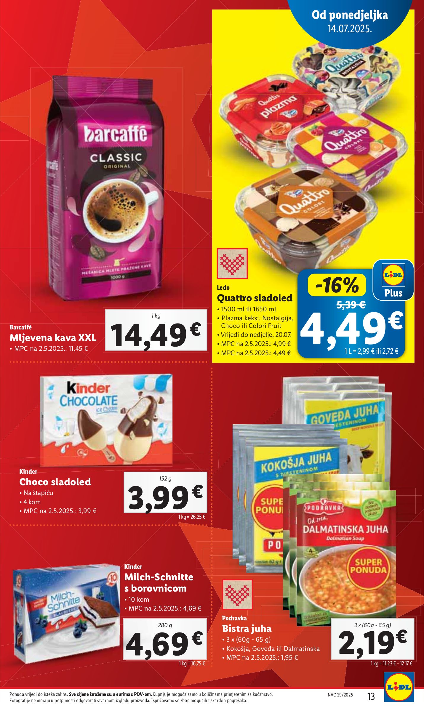 lidl - Prelistajte katalog Lidl, vrijedi od 14.07. do 20.07. - page: 13 lidl - Prelistajte katalog Lidl, vrijedi od 14.07. do 20.07. - page: 13