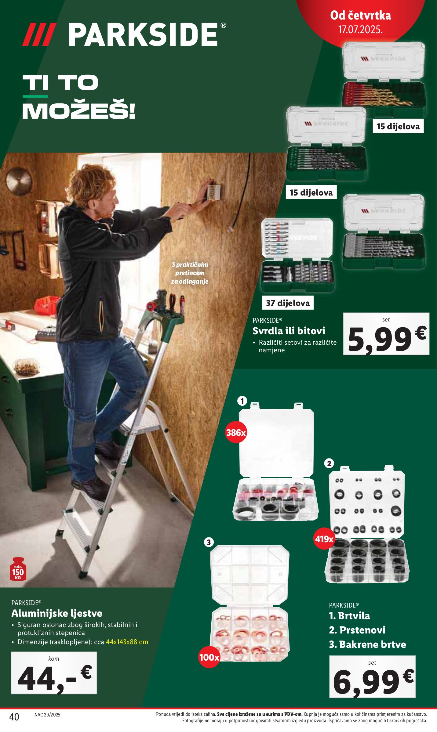 lidl - Prelistajte katalog Lidl, vrijedi od 14.07. do 20.07. - page: 40 lidl - Prelistajte katalog Lidl, vrijedi od 14.07. do 20.07. - page: 40