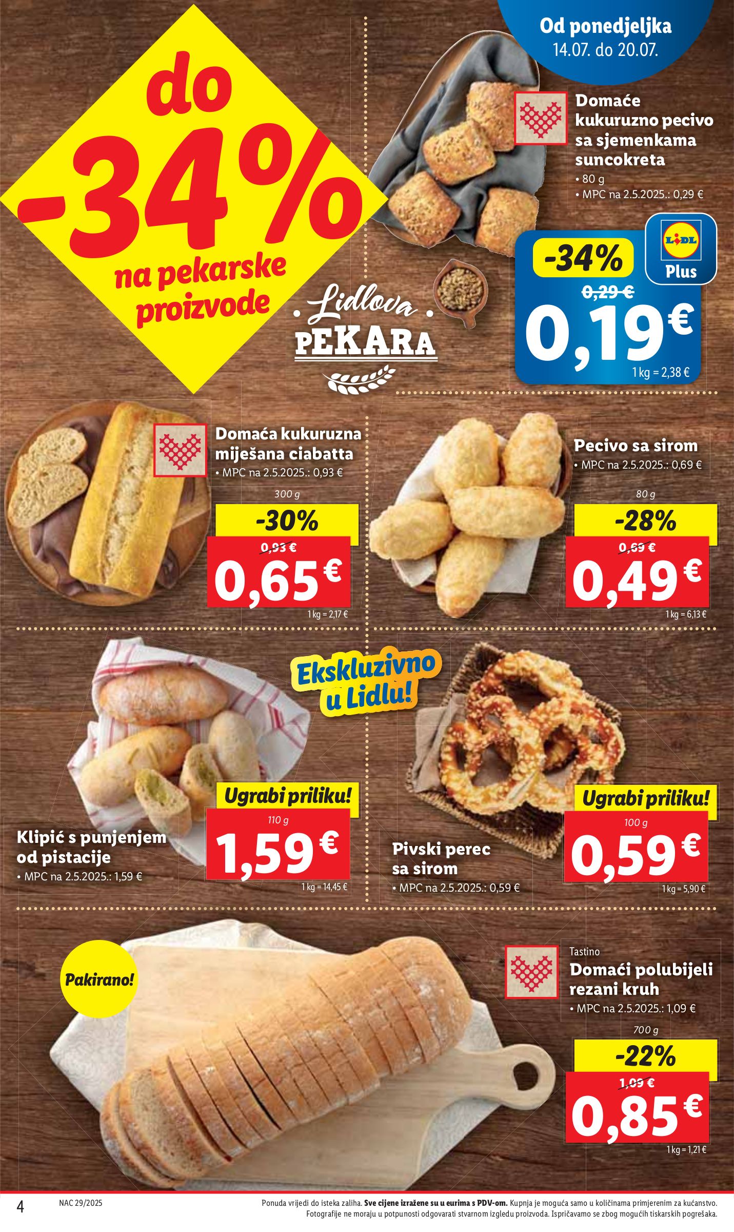 lidl - Prelistajte katalog Lidl, vrijedi od 14.07. do 20.07. - page: 4 lidl - Prelistajte katalog Lidl, vrijedi od 14.07. do 20.07. - page: 4