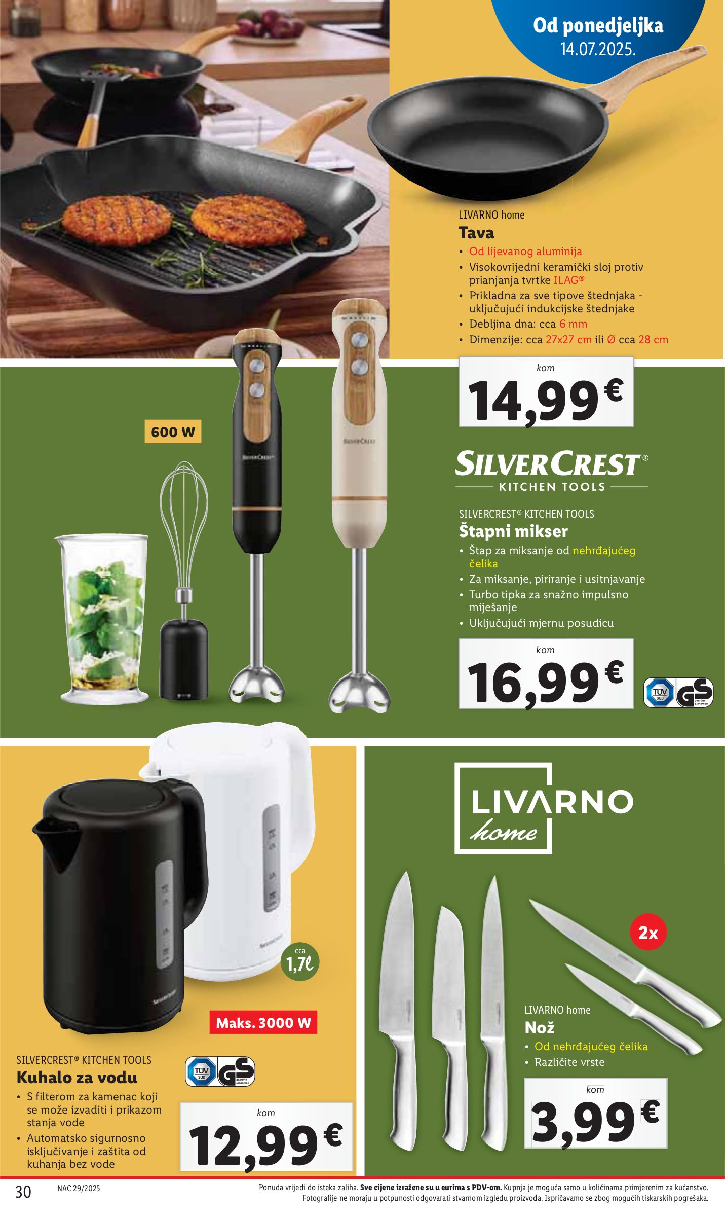 lidl - Prelistajte katalog Lidl, vrijedi od 14.07. do 20.07. - page: 30 lidl - Prelistajte katalog Lidl, vrijedi od 14.07. do 20.07. - page: 30