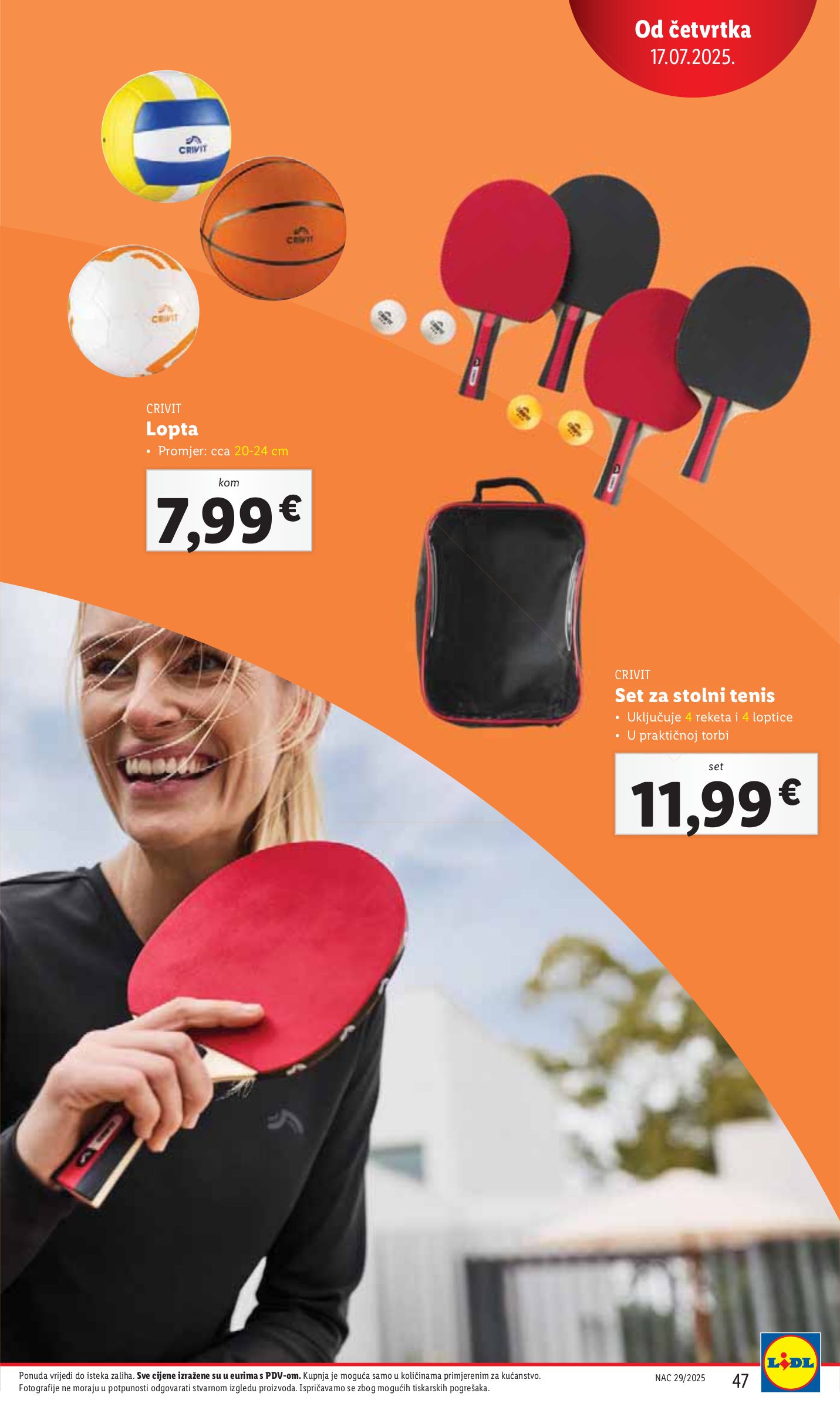 lidl - Prelistajte katalog Lidl, vrijedi od 14.07. do 20.07. - page: 47 lidl - Prelistajte katalog Lidl, vrijedi od 14.07. do 20.07. - page: 47