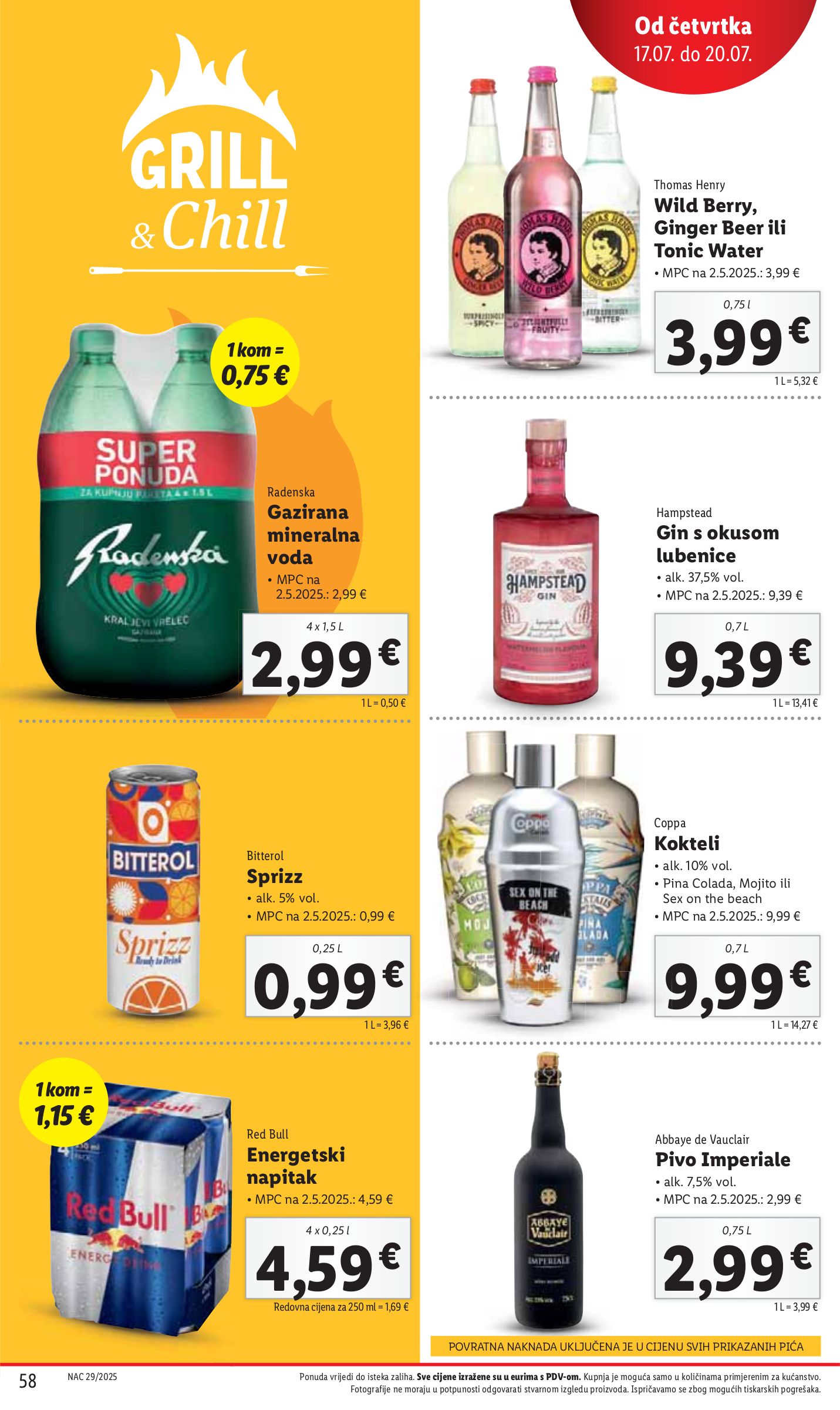 lidl - Prelistajte katalog Lidl, vrijedi od 14.07. do 20.07. - page: 58 lidl - Prelistajte katalog Lidl, vrijedi od 14.07. do 20.07. - page: 58