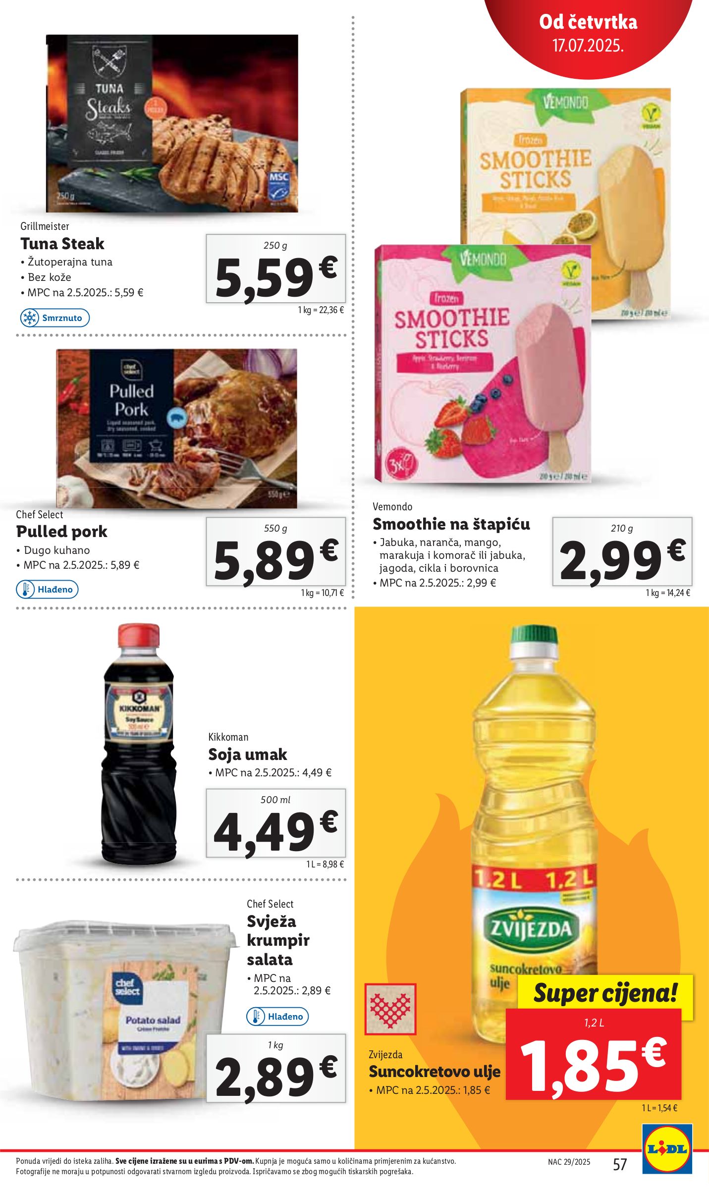 lidl - Prelistajte katalog Lidl, vrijedi od 14.07. do 20.07. - page: 57 lidl - Prelistajte katalog Lidl, vrijedi od 14.07. do 20.07. - page: 57