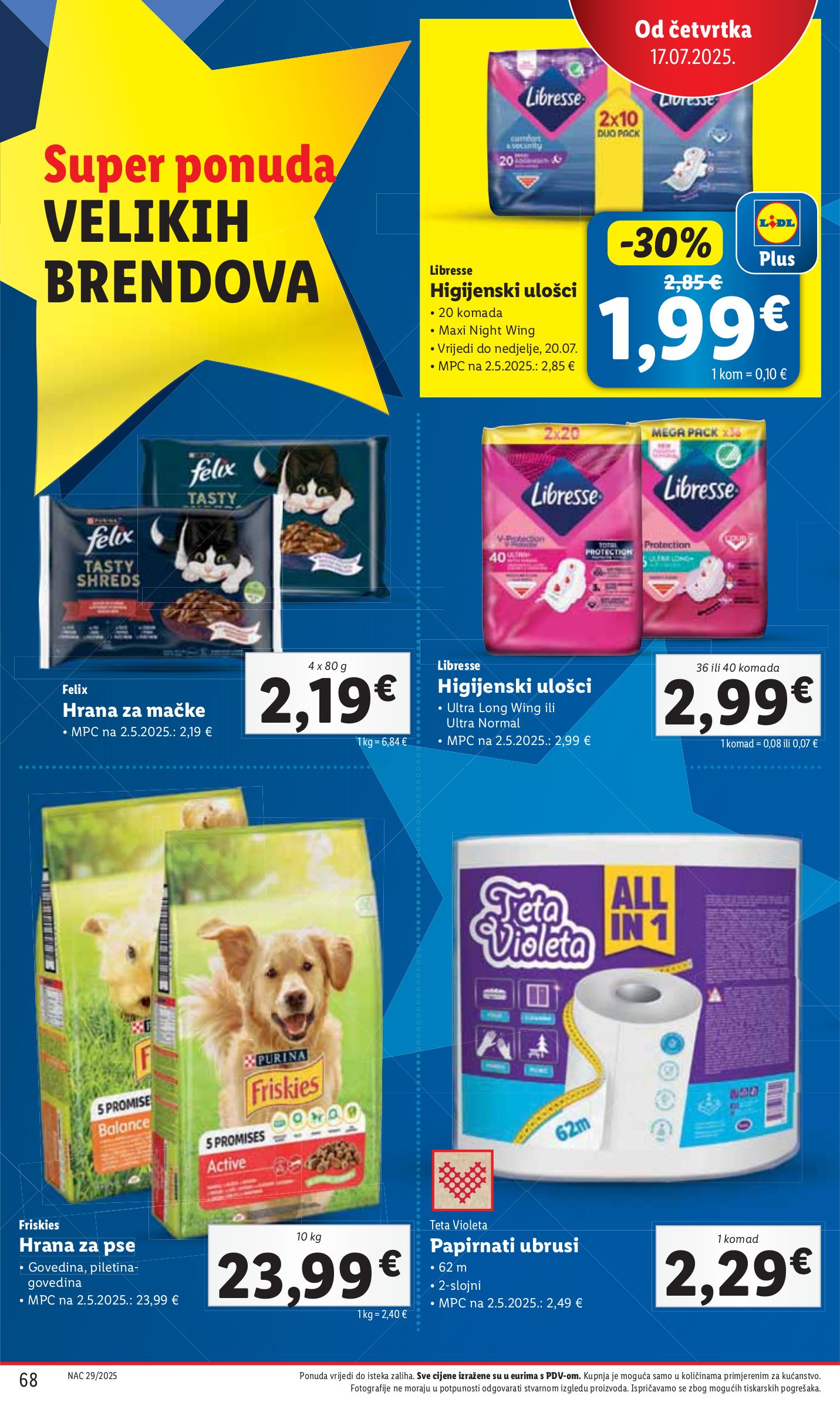lidl - Prelistajte katalog Lidl, vrijedi od 14.07. do 20.07. - page: 68 lidl - Prelistajte katalog Lidl, vrijedi od 14.07. do 20.07. - page: 68