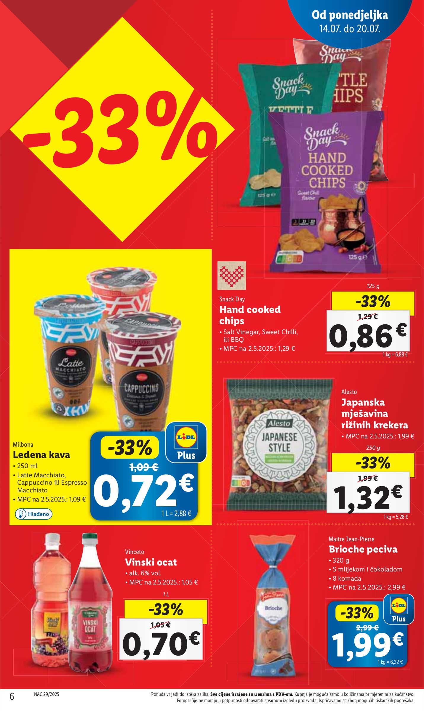 lidl - Prelistajte katalog Lidl, vrijedi od 14.07. do 20.07. - page: 6 lidl - Prelistajte katalog Lidl, vrijedi od 14.07. do 20.07. - page: 6