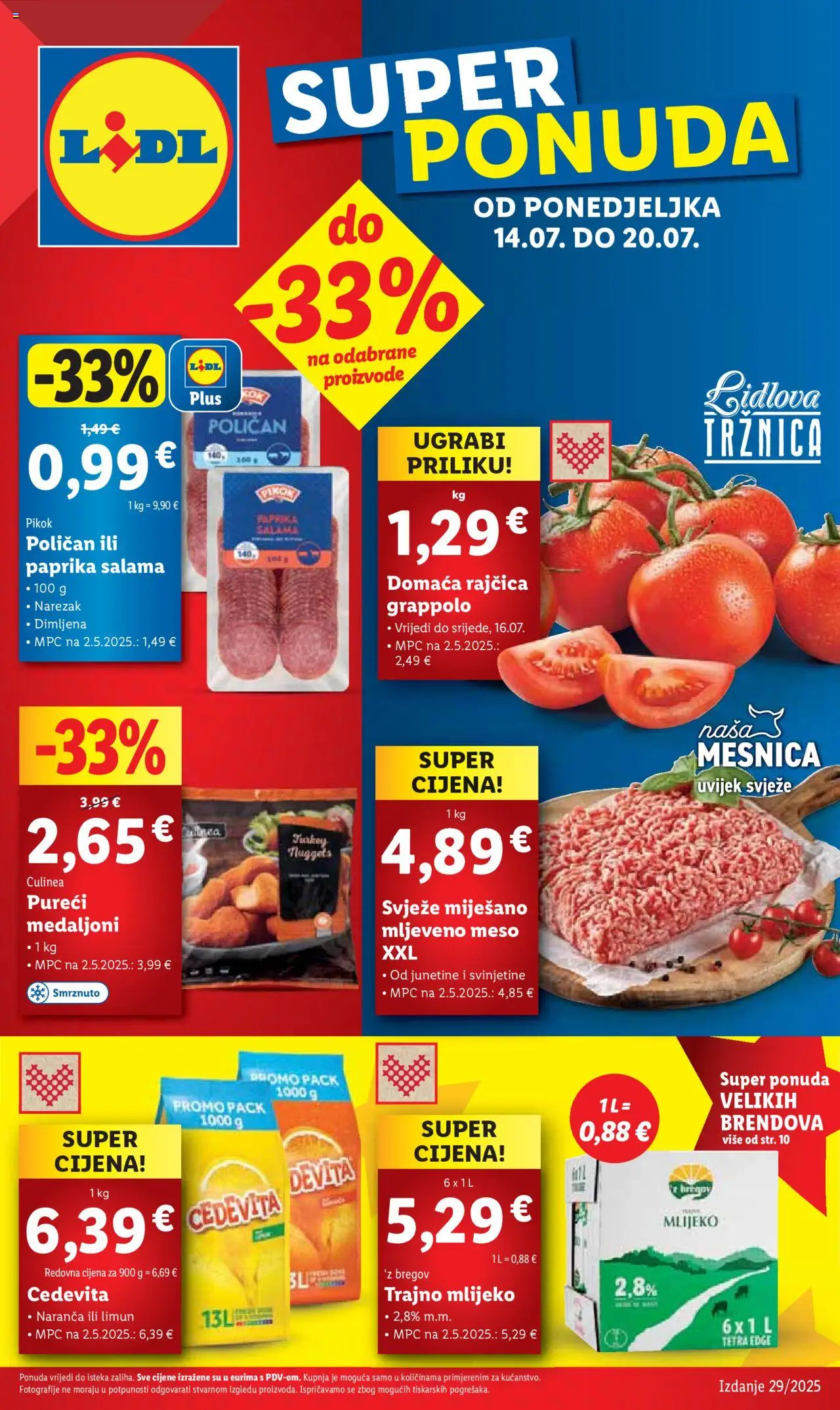 lidl - Katalog Lidl novi 14.07.2025 - 20.07.2025