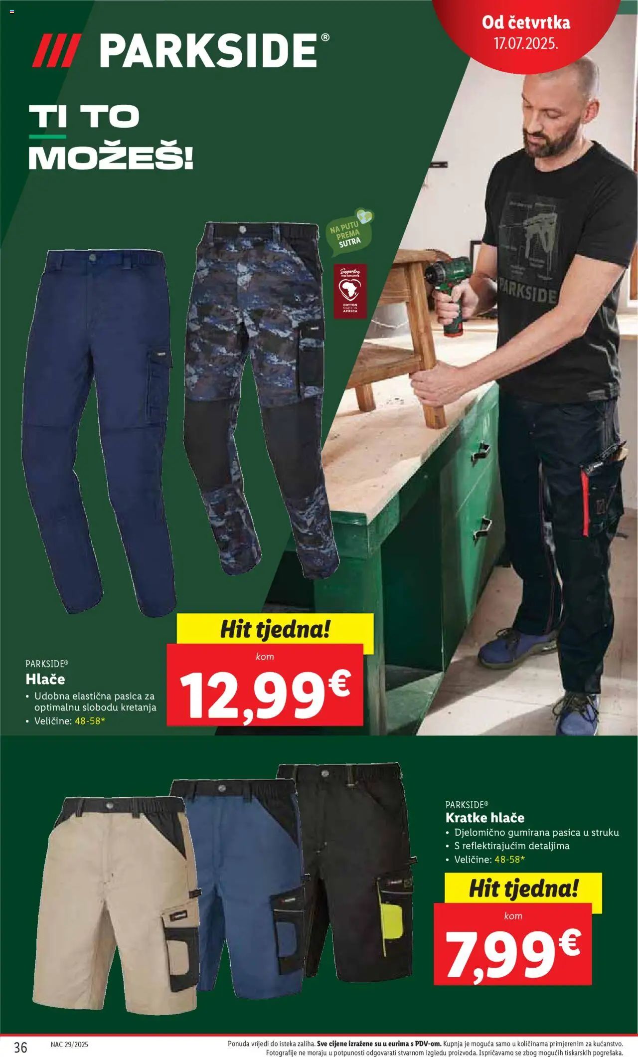 lidl - Katalog Lidl novi 14.07.2025 - 20.07.2025 - page: 36 lidl - Katalog Lidl novi 14.07.2025 - 20.07.2025 - page: 36