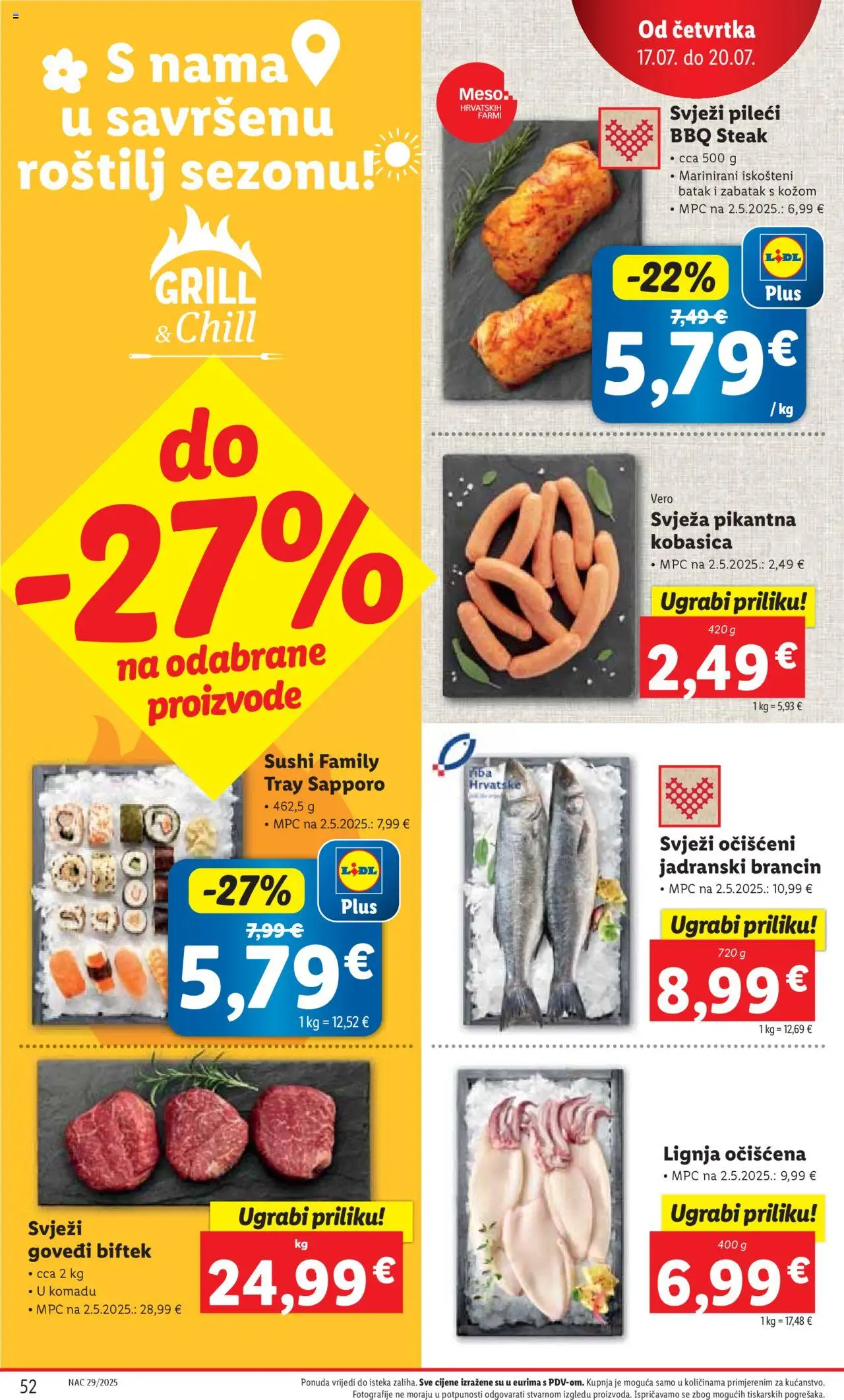 lidl - Katalog Lidl novi 14.07.2025 - 20.07.2025 - page: 52 lidl - Katalog Lidl novi 14.07.2025 - 20.07.2025 - page: 52