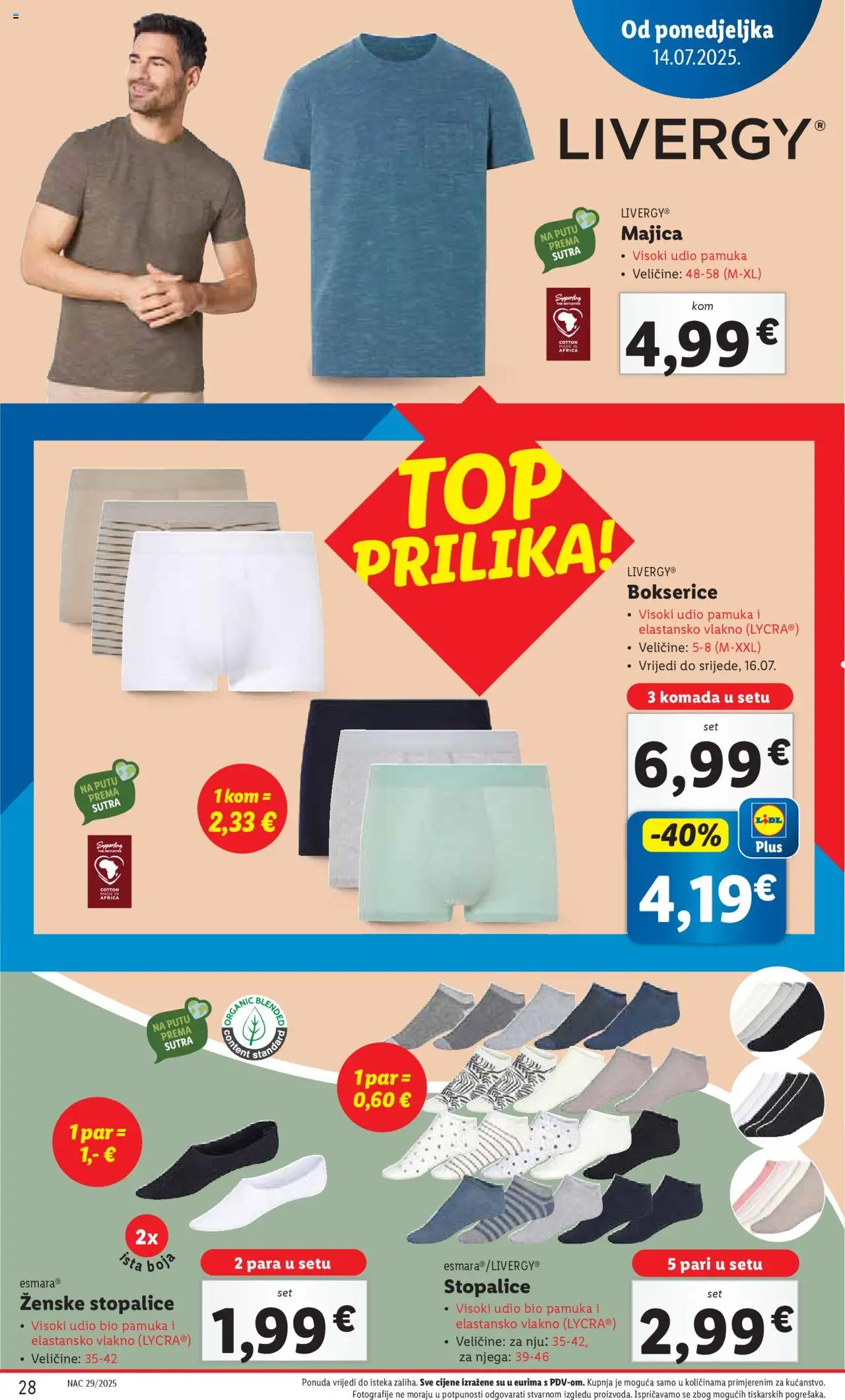 lidl - Katalog Lidl novi 14.07.2025 - 20.07.2025 - page: 28 lidl - Katalog Lidl novi 14.07.2025 - 20.07.2025 - page: 28